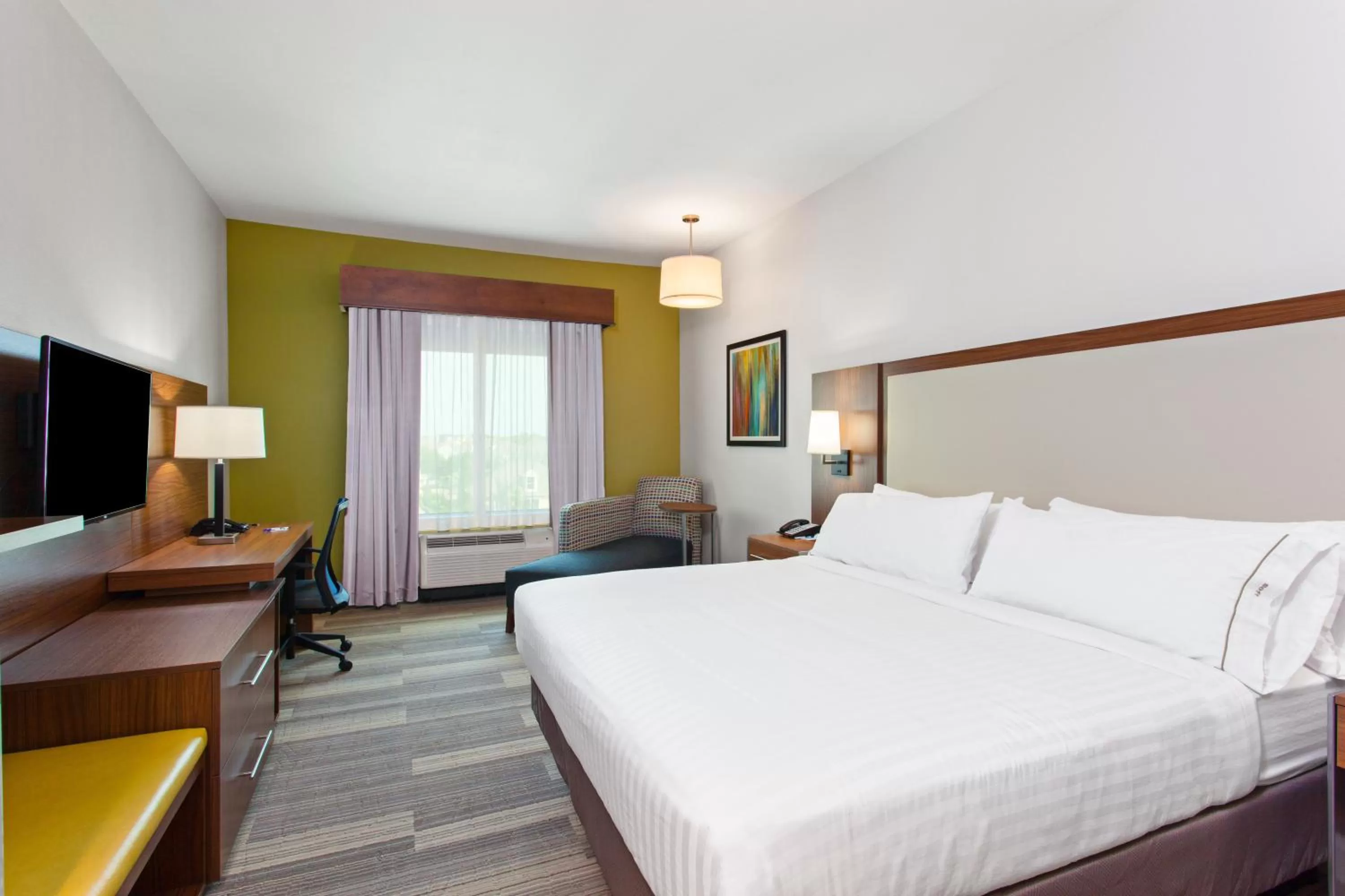 Photo of the whole room, Bed in Holiday Inn Express & Suites Houston S - Medical Ctr Area by IHG