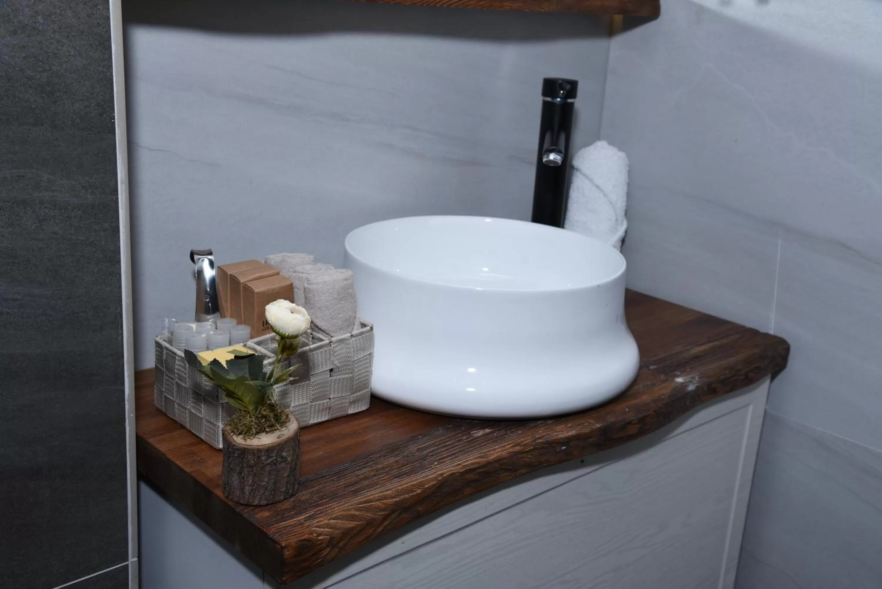 Bathroom in Hotel Driada