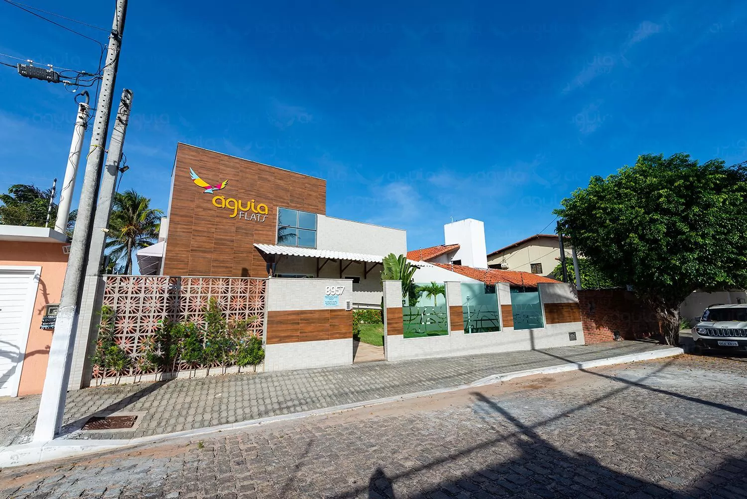 Property Building in Águia Flats Pousada