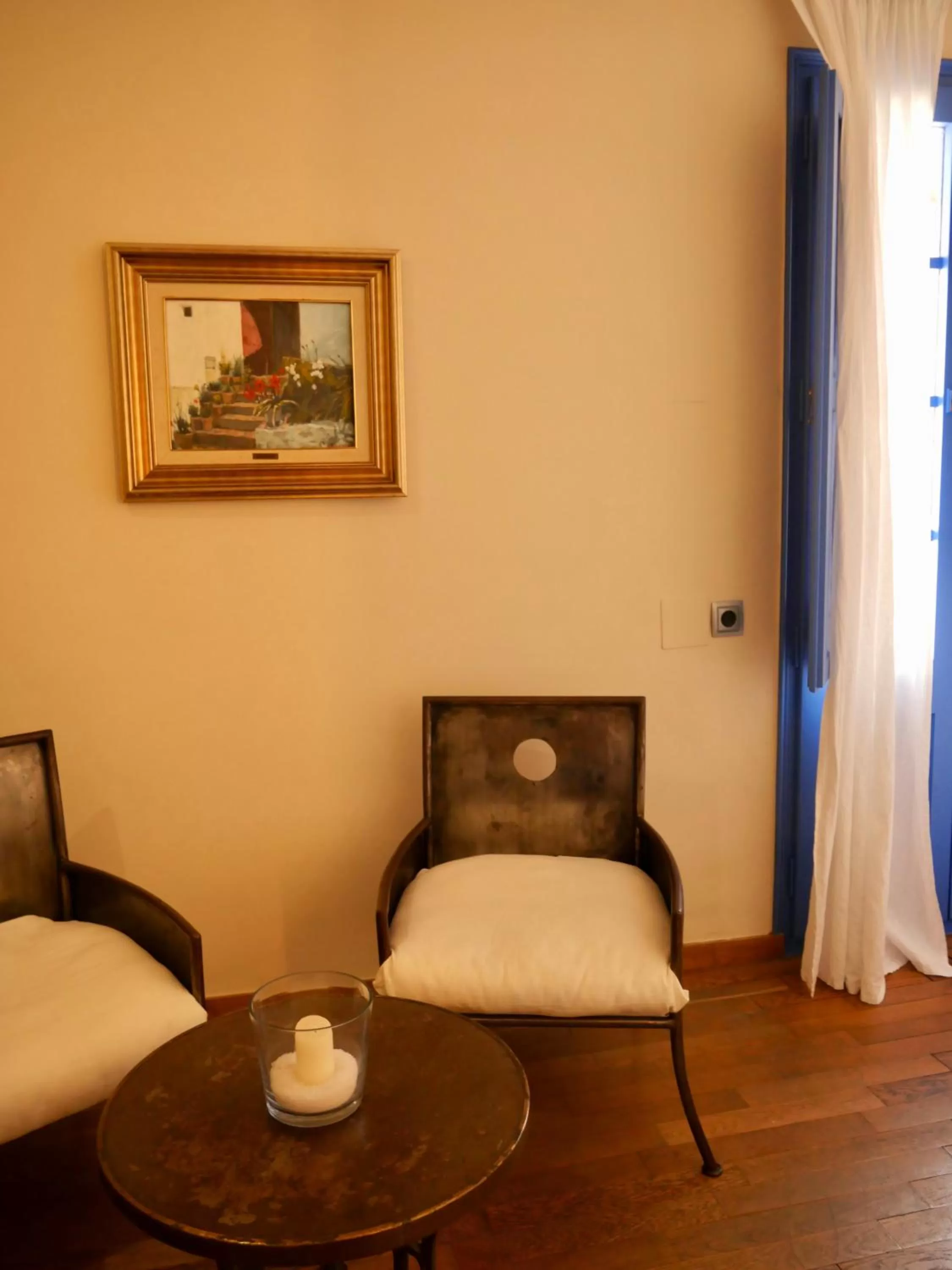 Living room in Hostal de la Plaça - Hotel Boutique