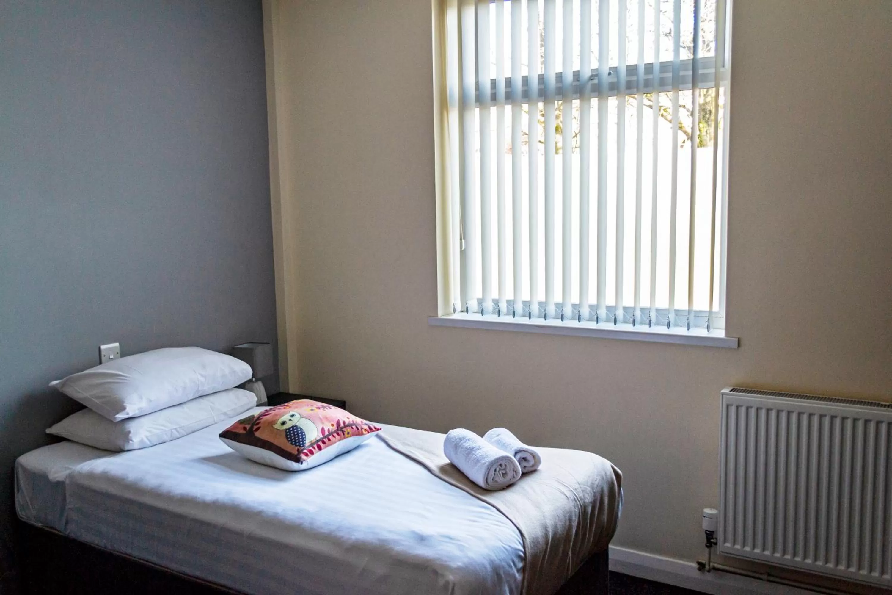 Bed in Lymedale Suites Studios & Aparthotel in NEWCASTLE UNDER LYME & STOKE