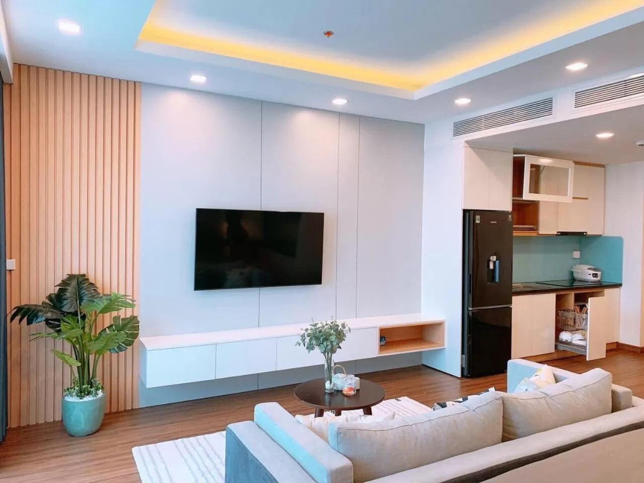 Communal lounge/ TV room in Tony Apartment -FLC Sea Tower Quy Nhon