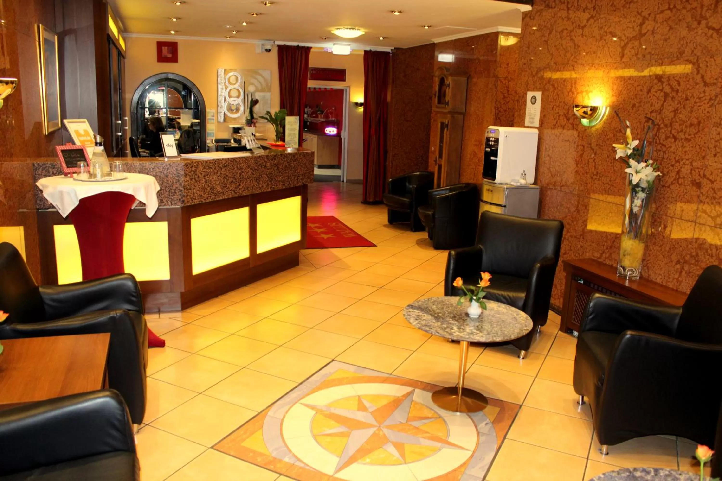 Lobby or reception in NP Hotel Wallis