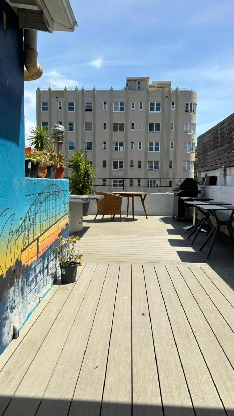 Balcony/Terrace, Property Building in Sydney Central Backpackers