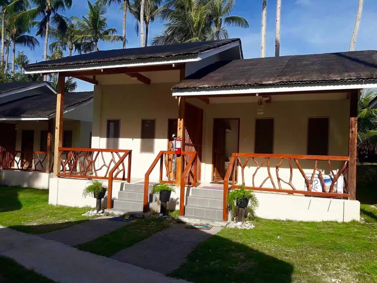 Balcony/Terrace in D's Oceanview Beach Resort
