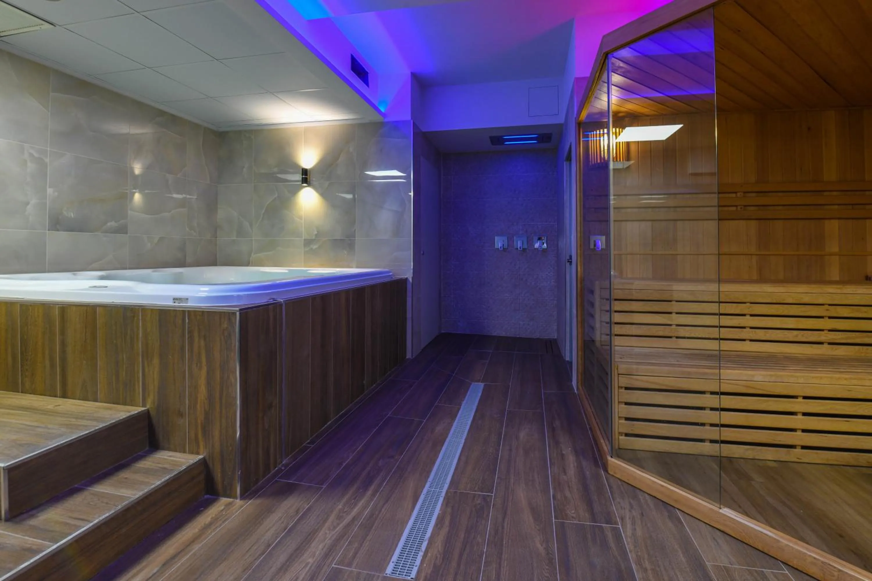 Sauna in Hotel Rivus