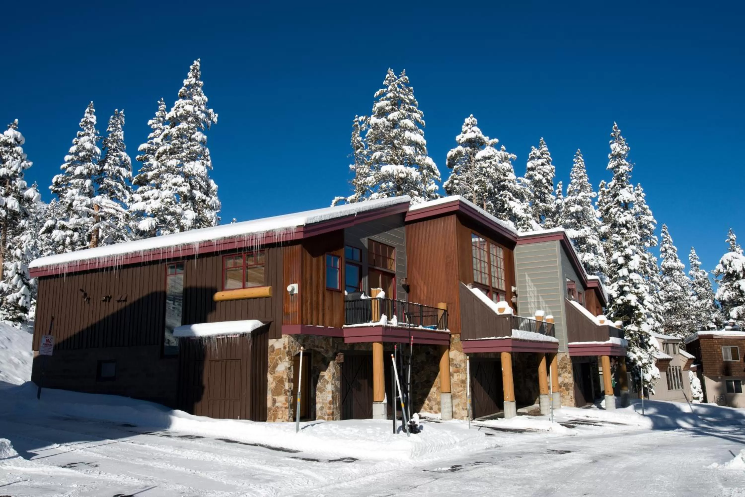 Facade/entrance in Kirkwood Mountain Resort by Vail Resorts