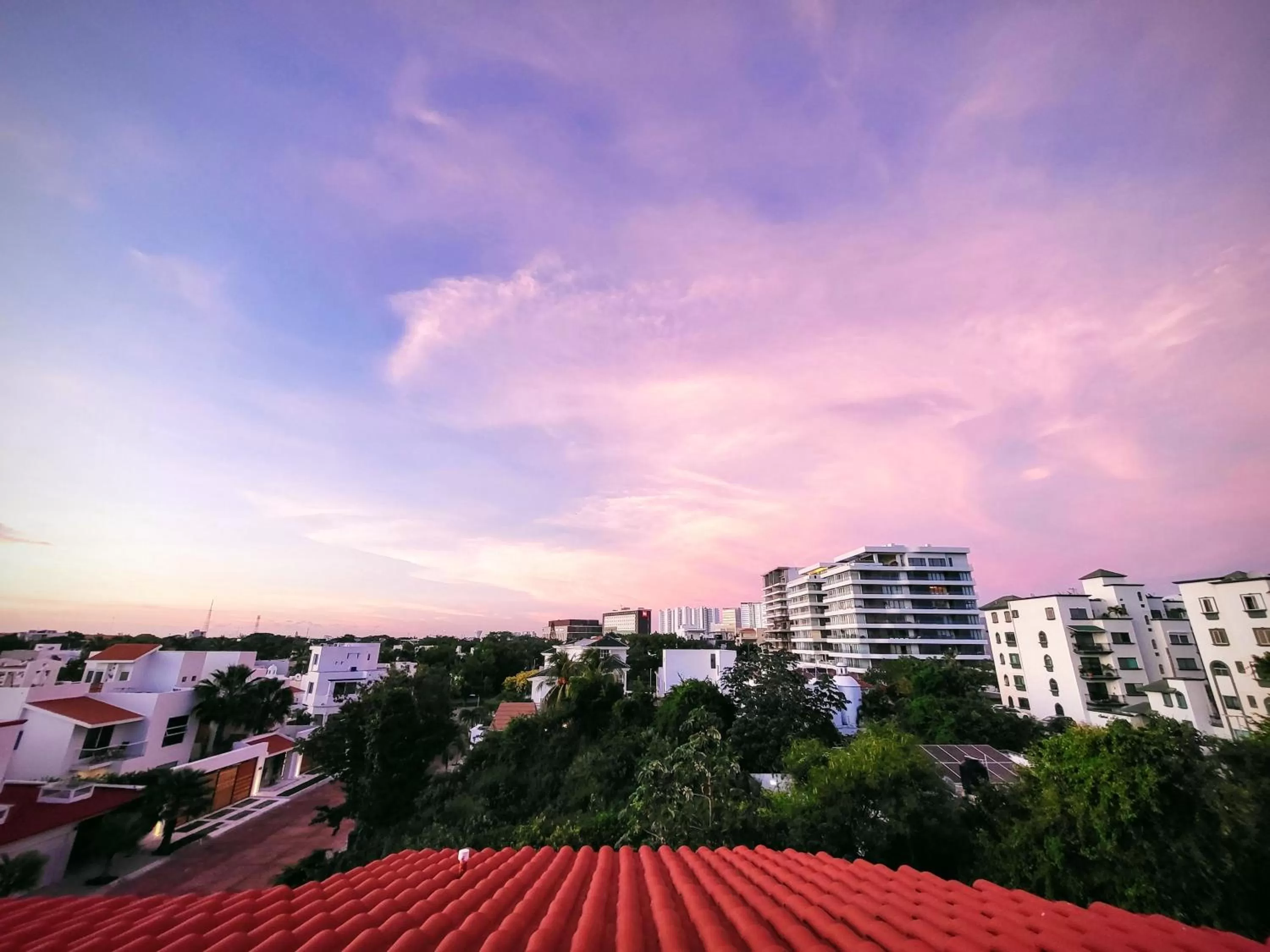 City view in Humant Coliving - Cancún