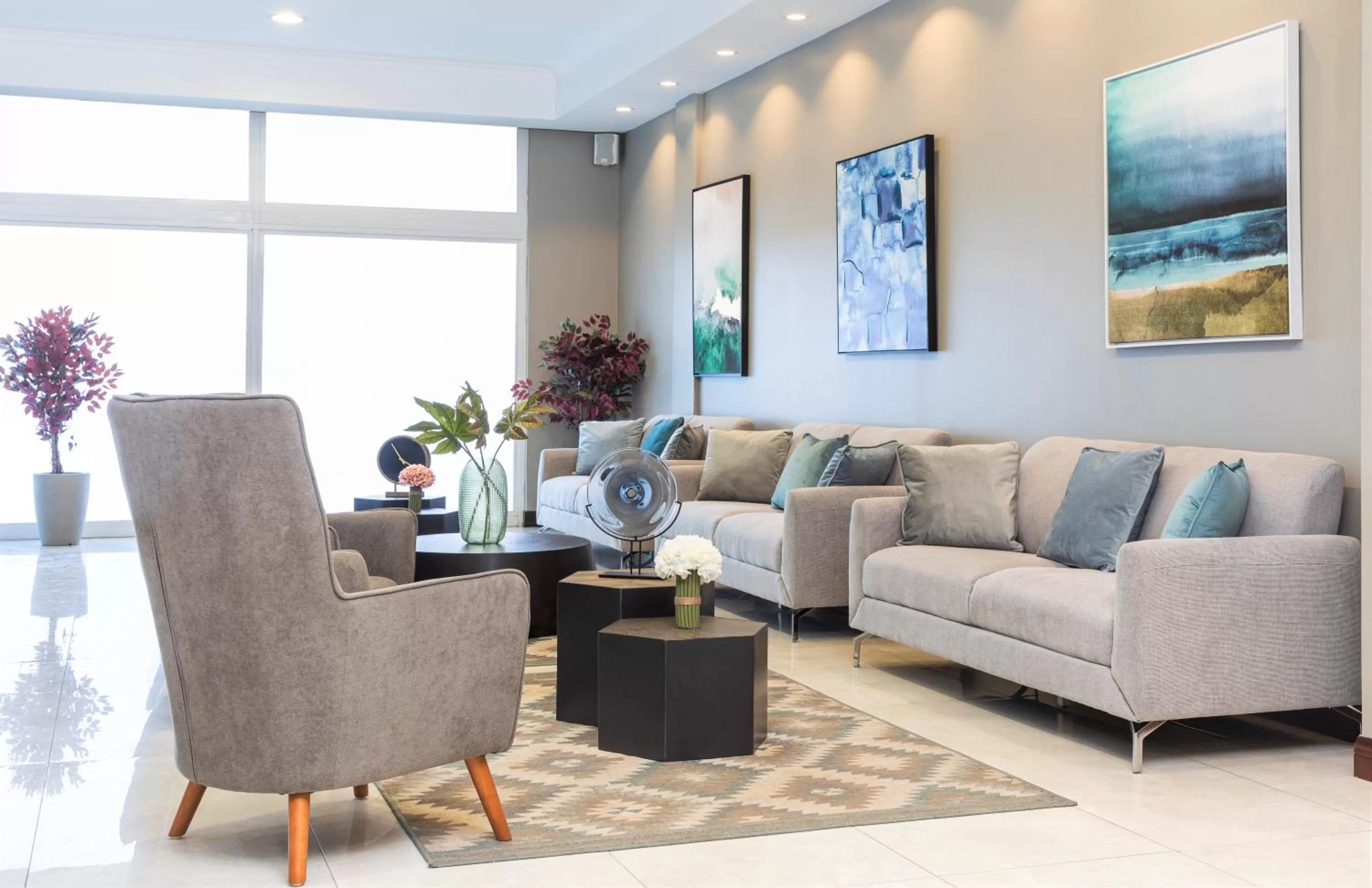 Living room in Nobile Hotel Estación Central