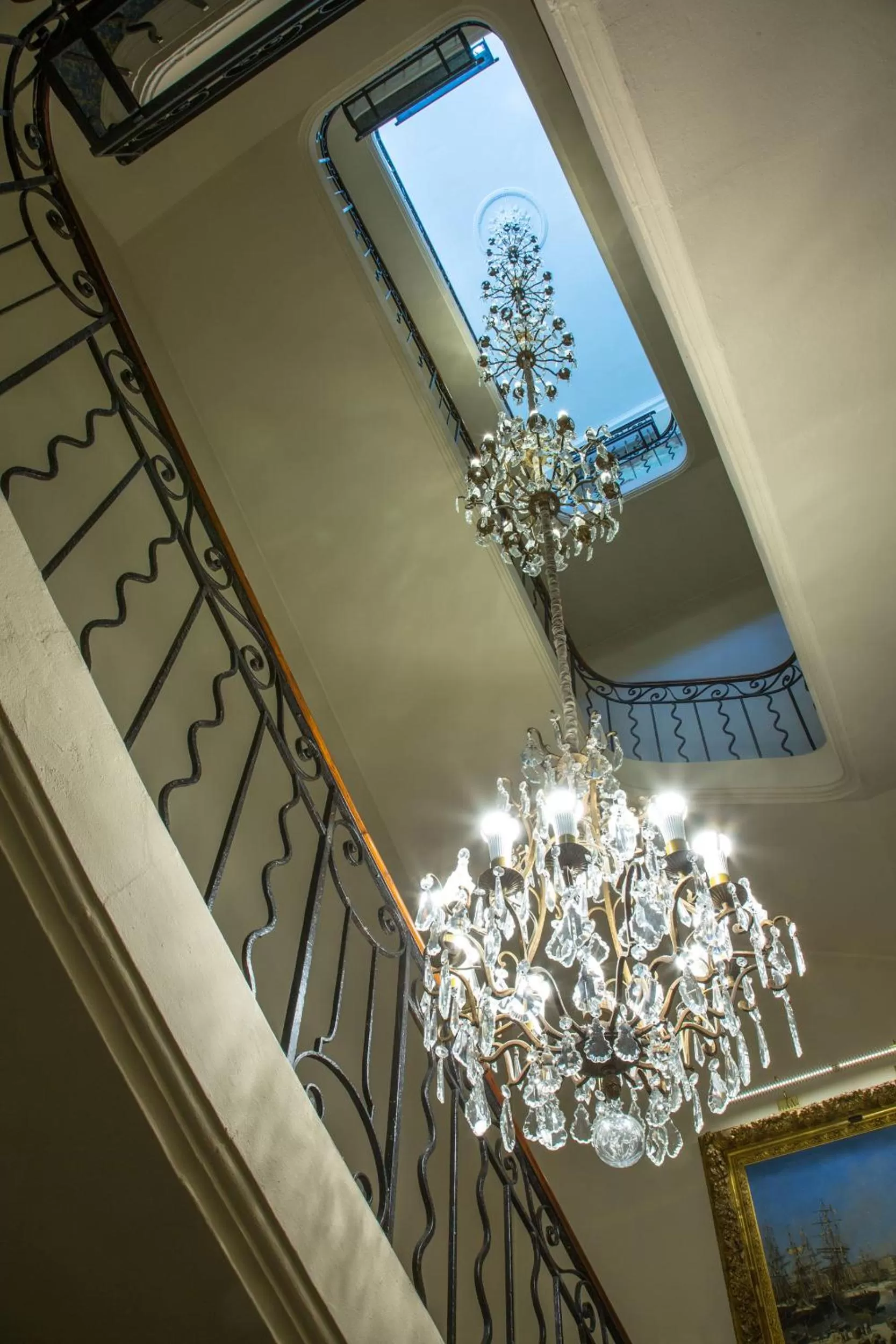 Decorative detail in Hotel d'Europe