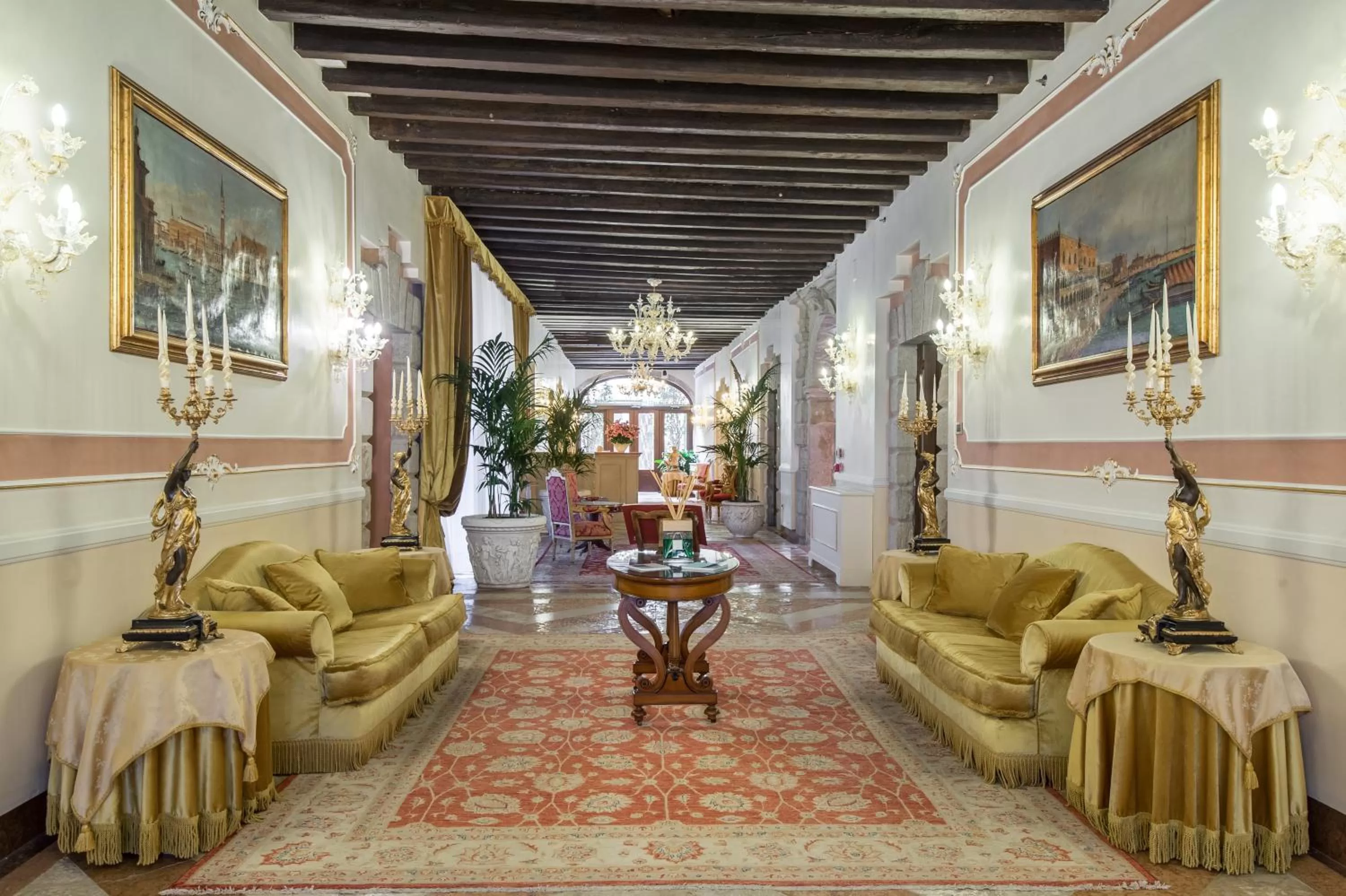 Lobby or reception in Hotel Ai Cavalieri di Venezia