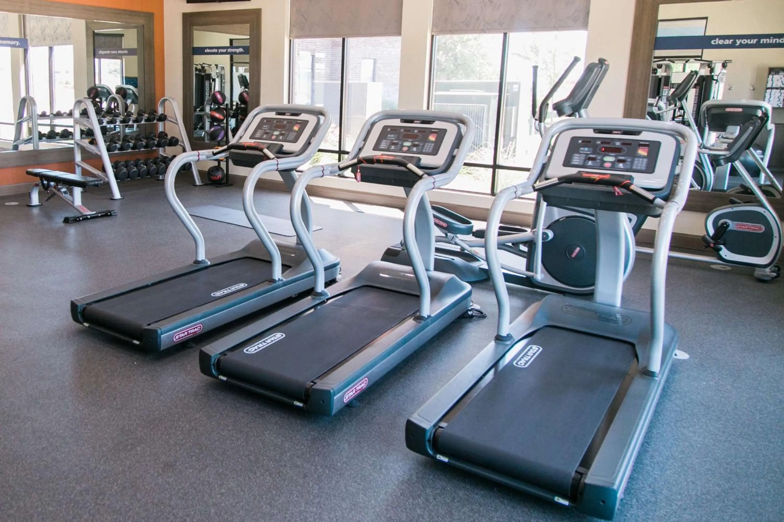 Fitness centre/facilities in Hampton Inn & Suites Amarillo East