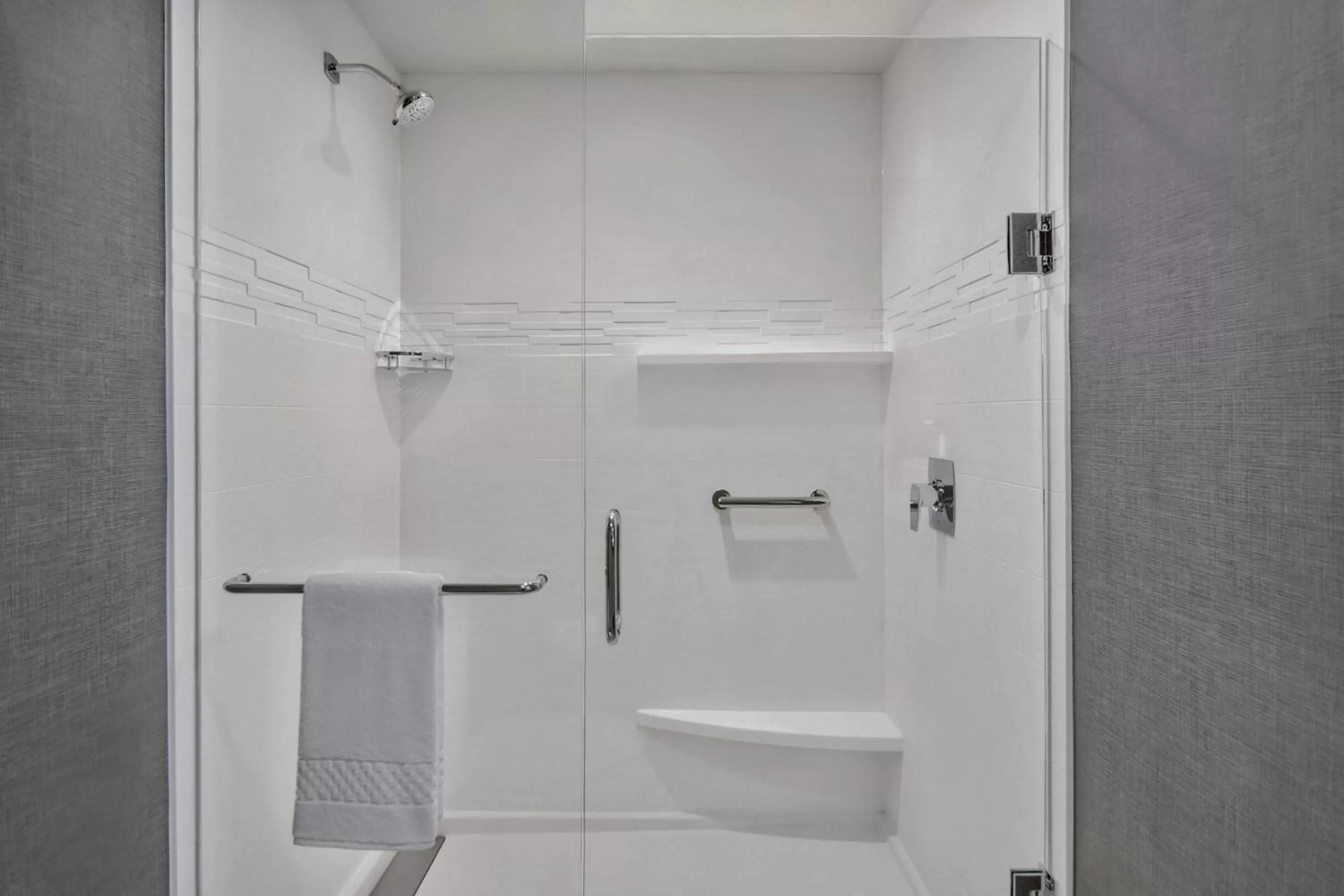Bathroom in Residence Inn by Marriott Orlando at FLAMINGO CROSSINGS Town Center