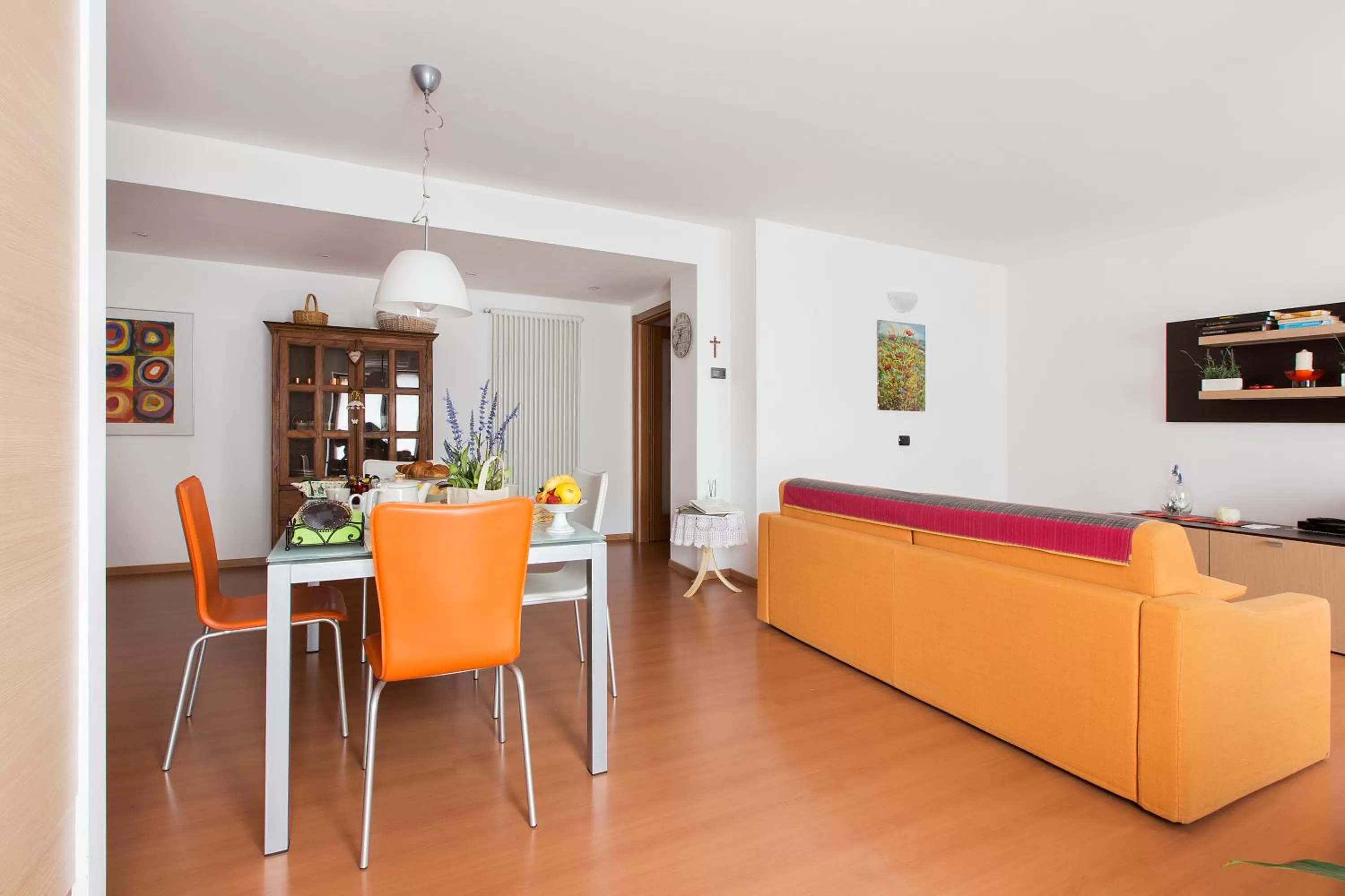 Living room in B&B La Corte