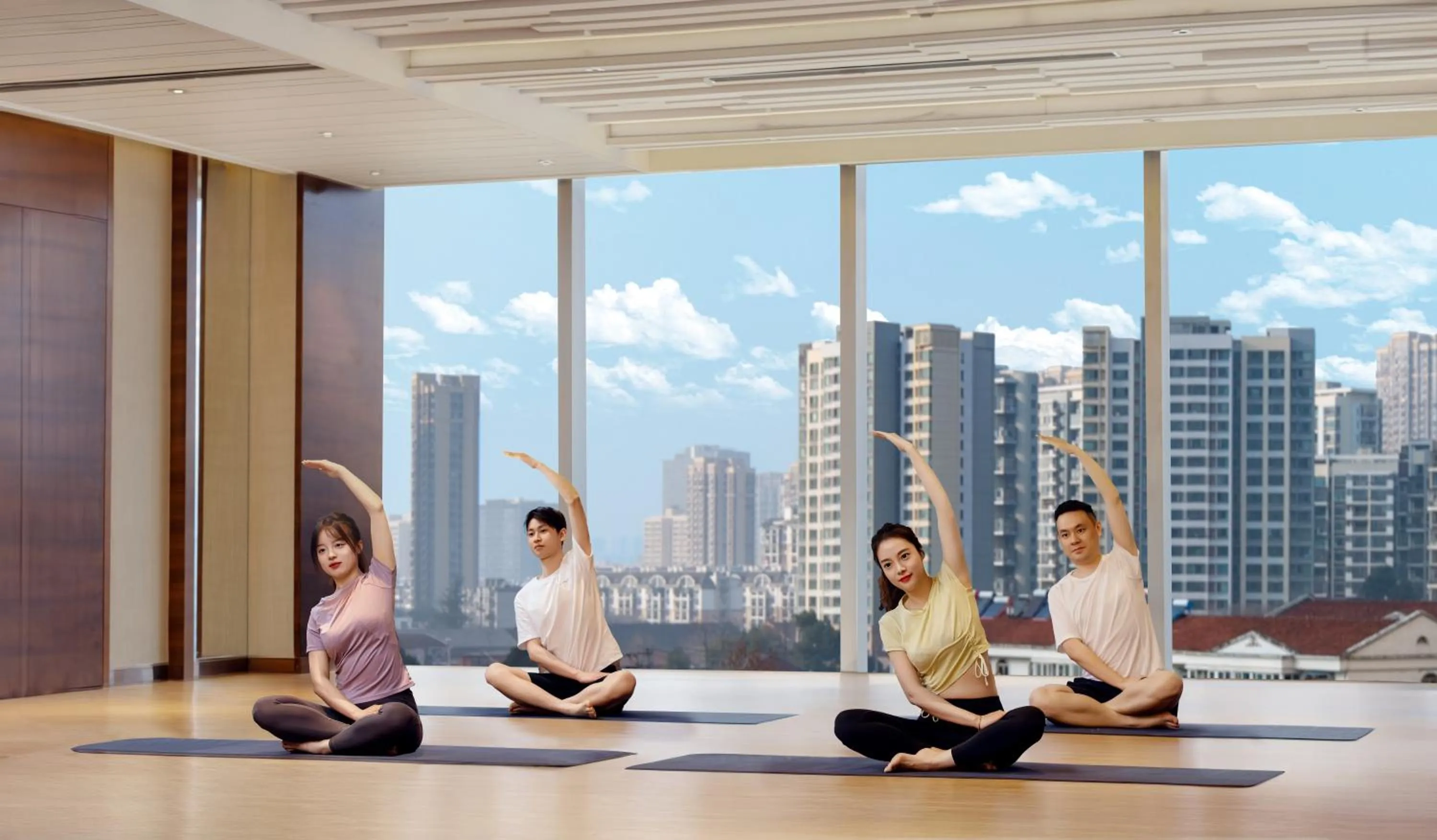 Fitness centre/facilities in Shangri-La Hefei
