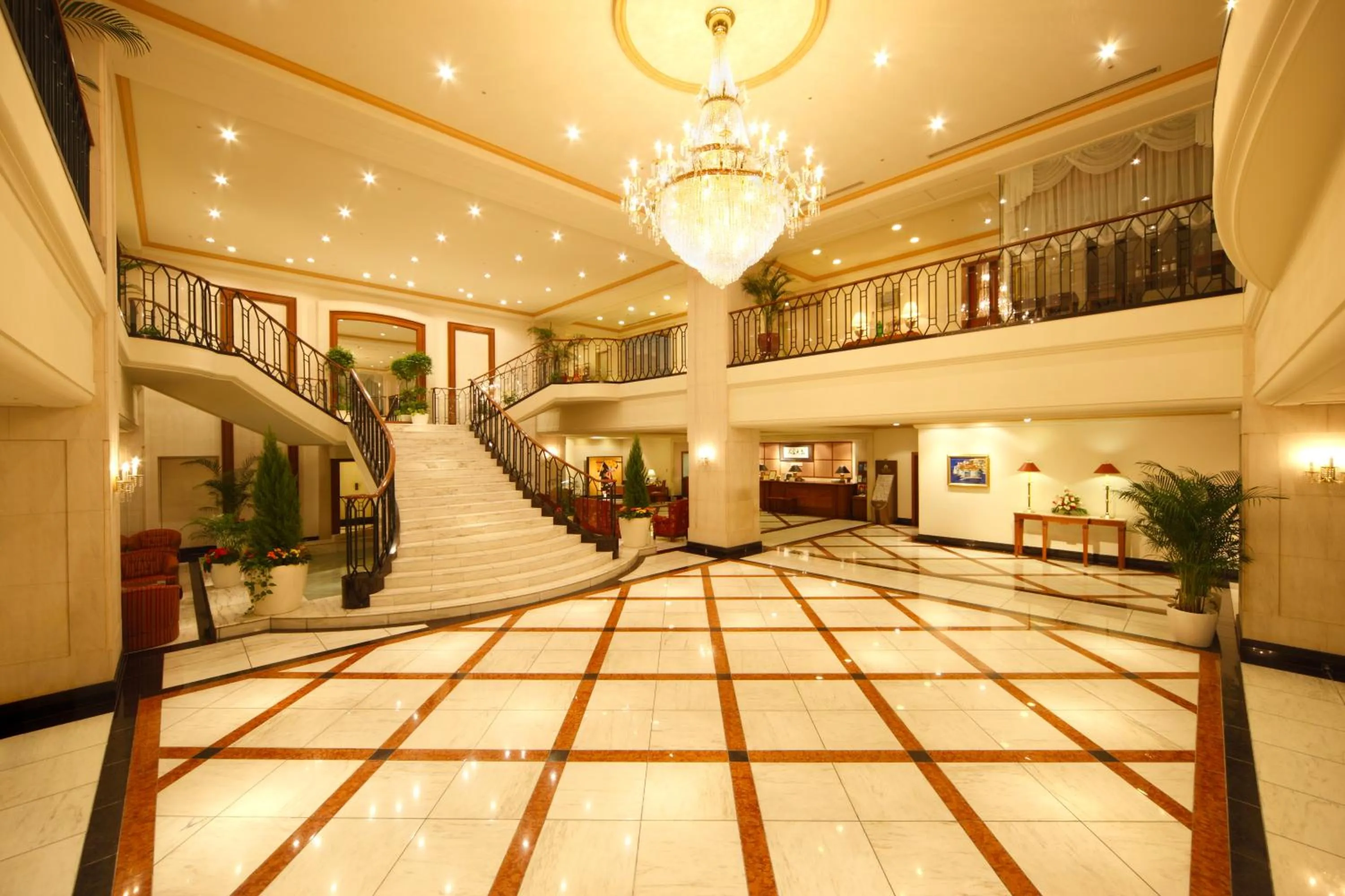 Lobby or reception in Hotel Nikko Princess Kyoto