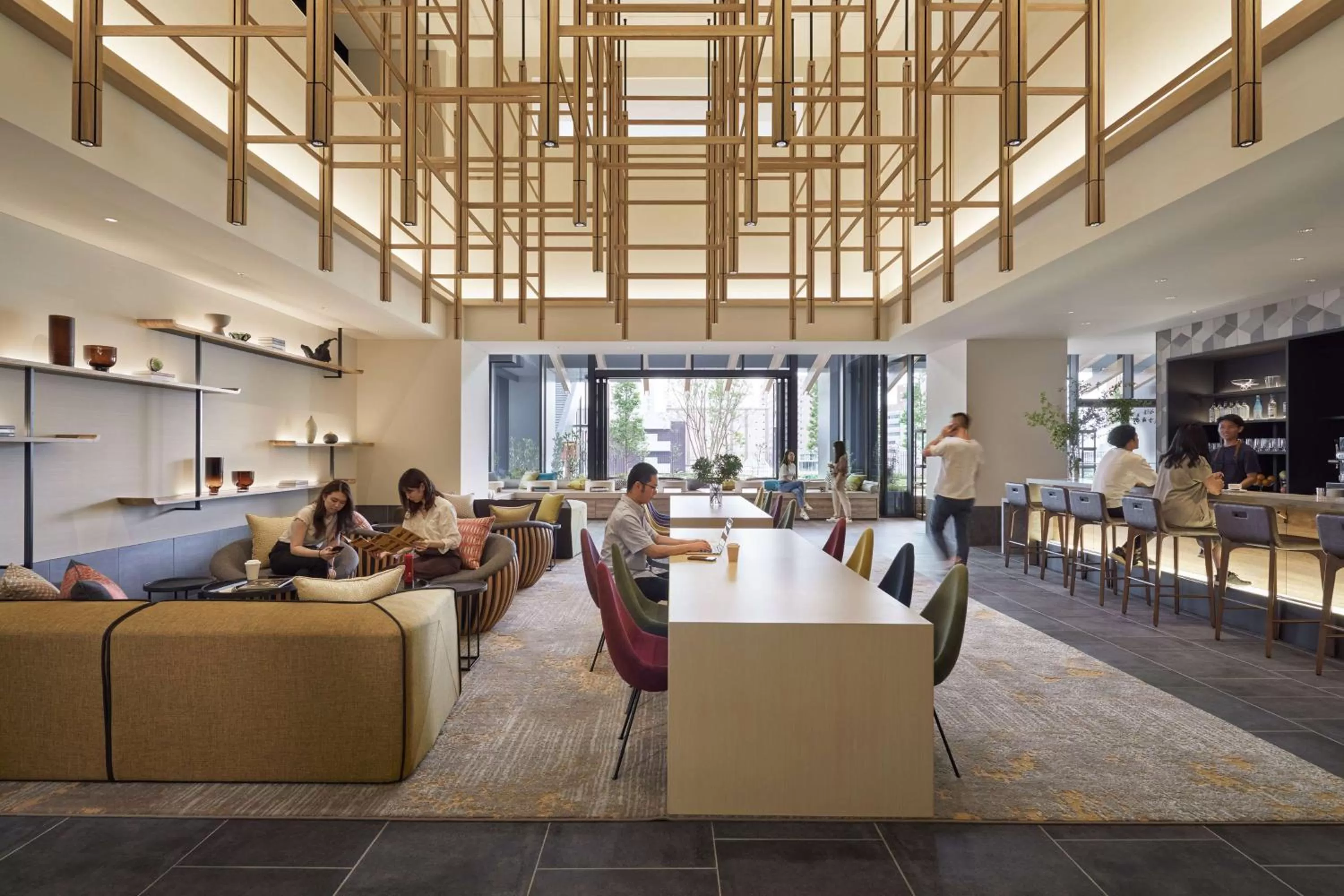 Lobby or reception in Hyatt House Kanazawa