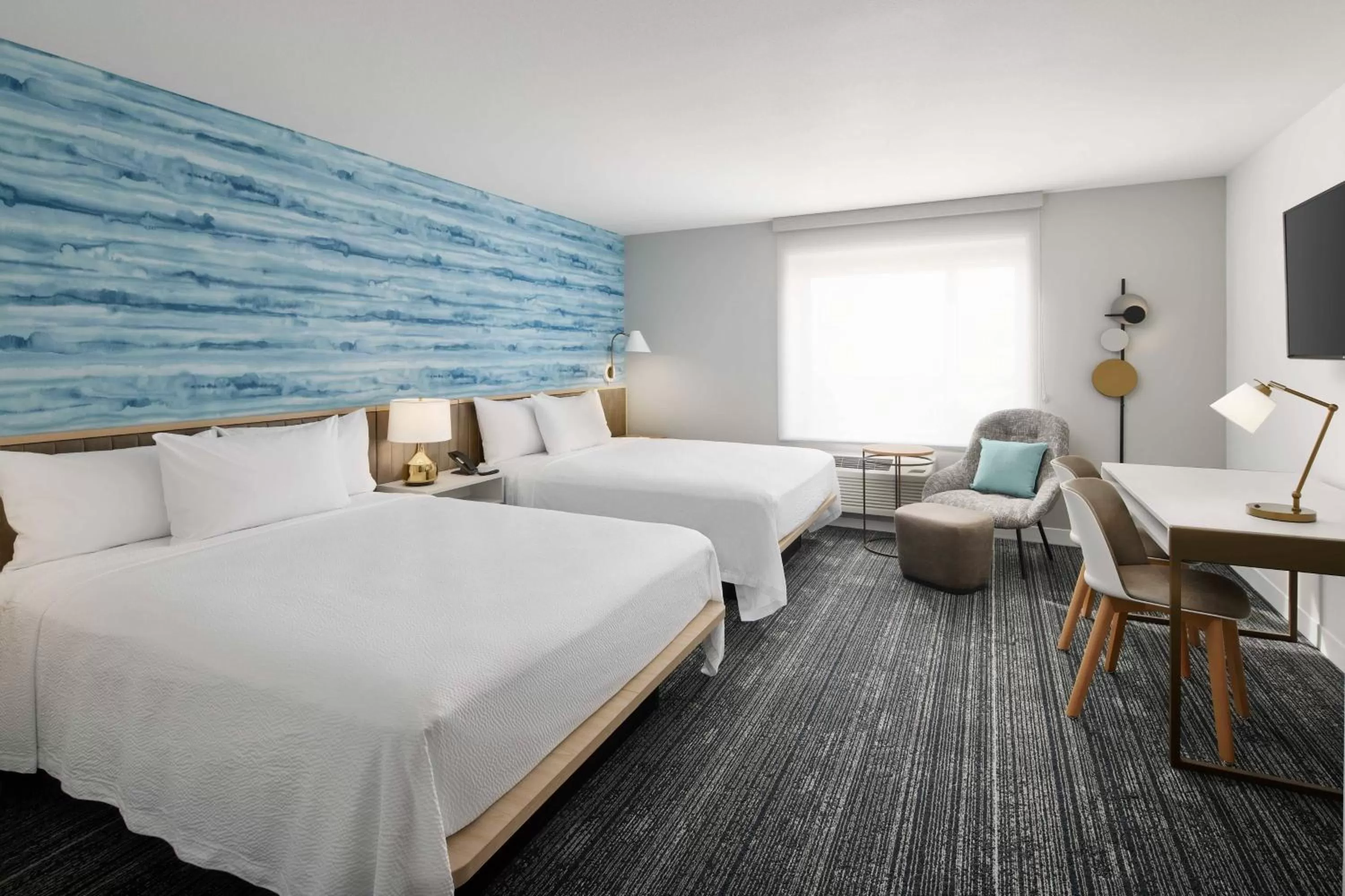 Bedroom, Bed in TownePlace Suites by Marriott Tampa Casino Area