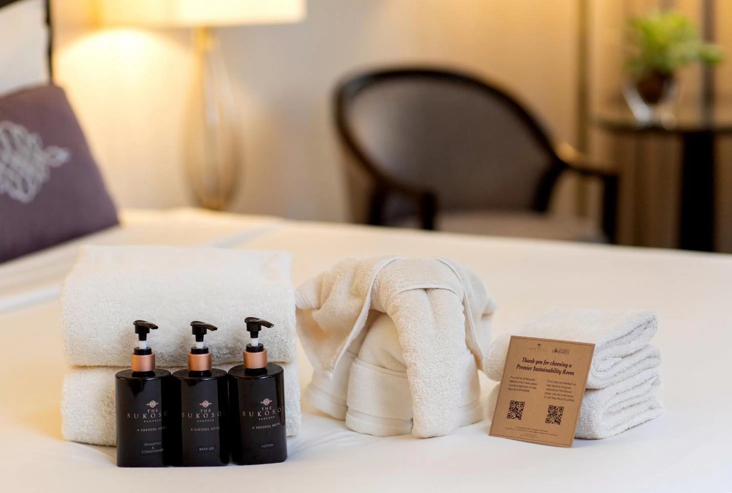 Area and facilities, Bed in The Sukosol Hotel