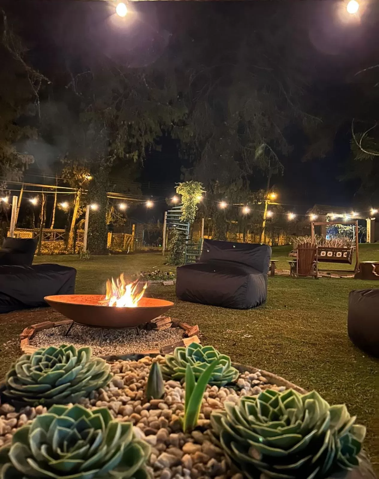 Garden in Pousada Serra Villena