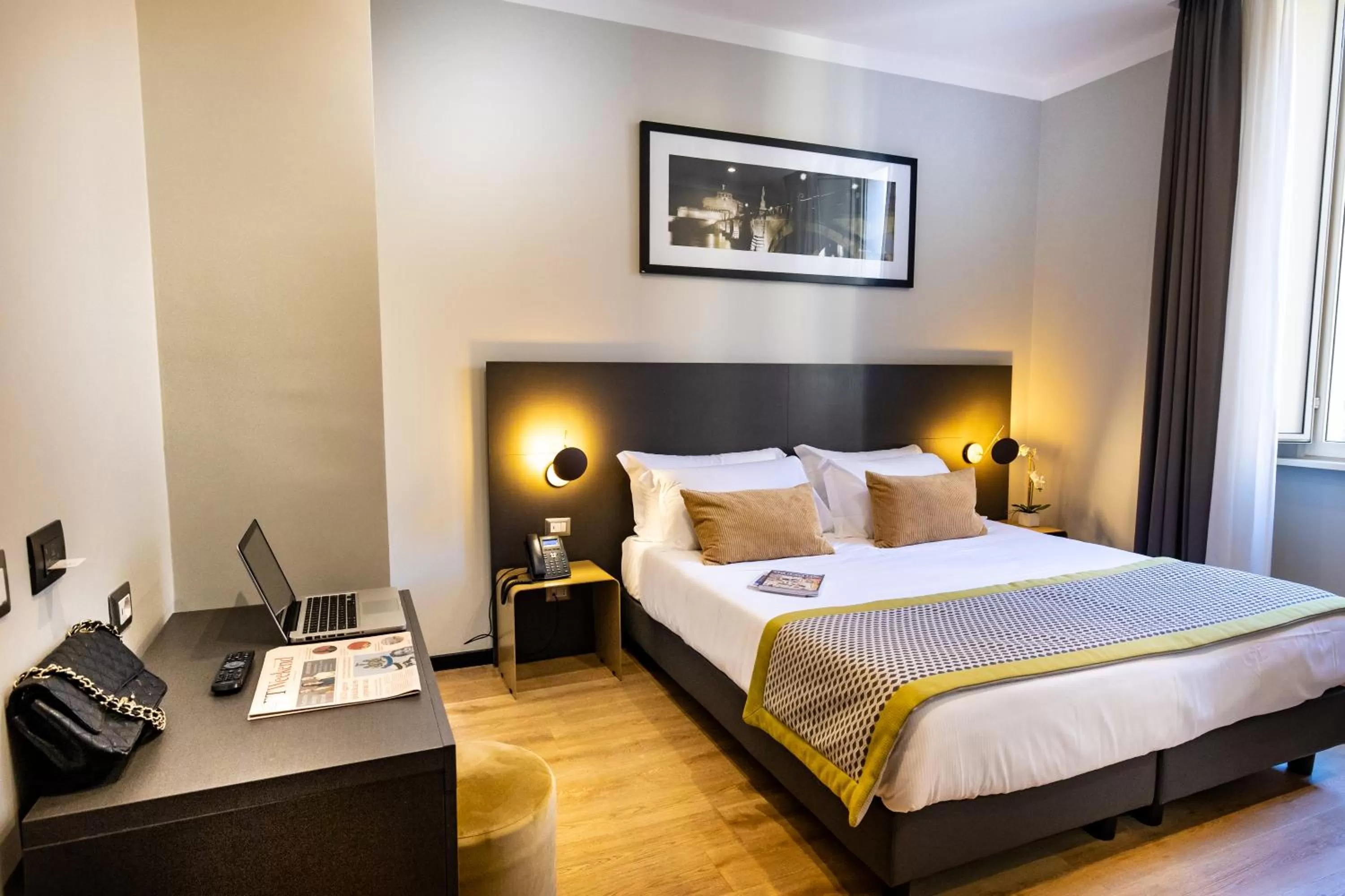 Bed in The Cross Hotel