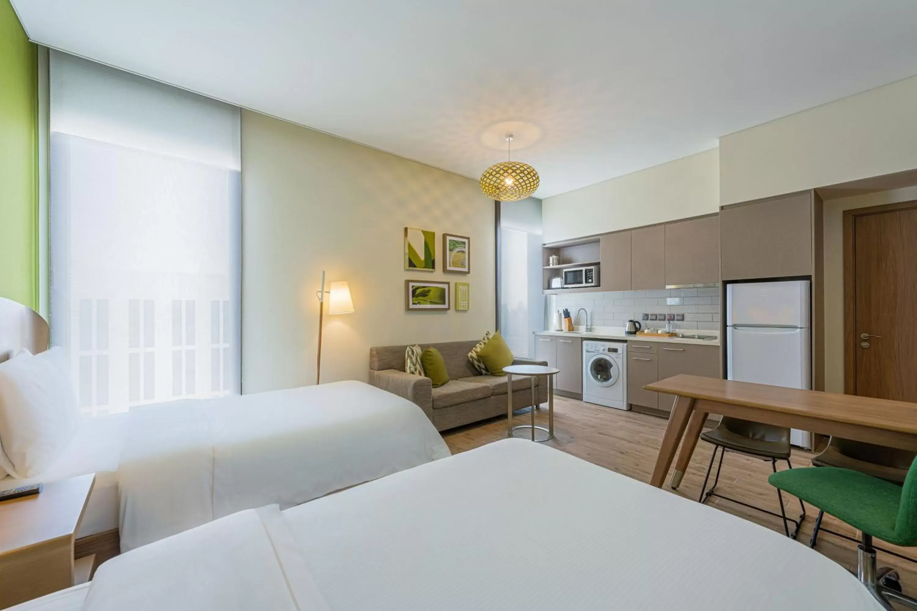 Superior Studio Apartment – Twin Bed (Complimentary Breakfast & Shuttle to Sobha Realty Metro Station, JBR Beach & Mall of the Emirates) in Element Me'aisam, Dubai Superior Studio Apartment – Twin Bed (Complimentary Breakfast & Shuttle to Sobha Realty Metro Station, JBR Beach & Mall of the Emirates) in Element Me'aisam, Dubai