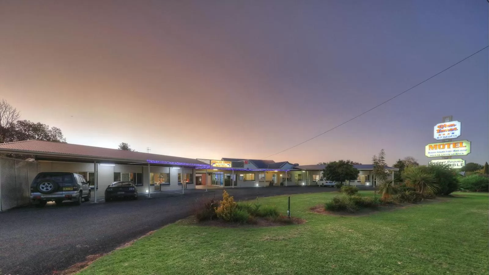 Property building in Glen Innes Motel