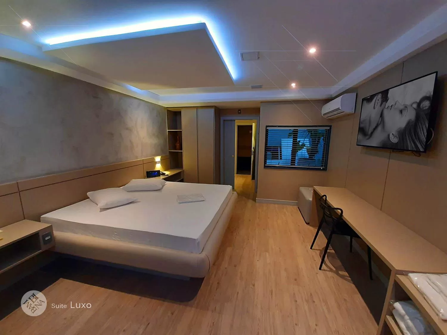 Bed in BAMBINA HOTEL -Adultos Somente