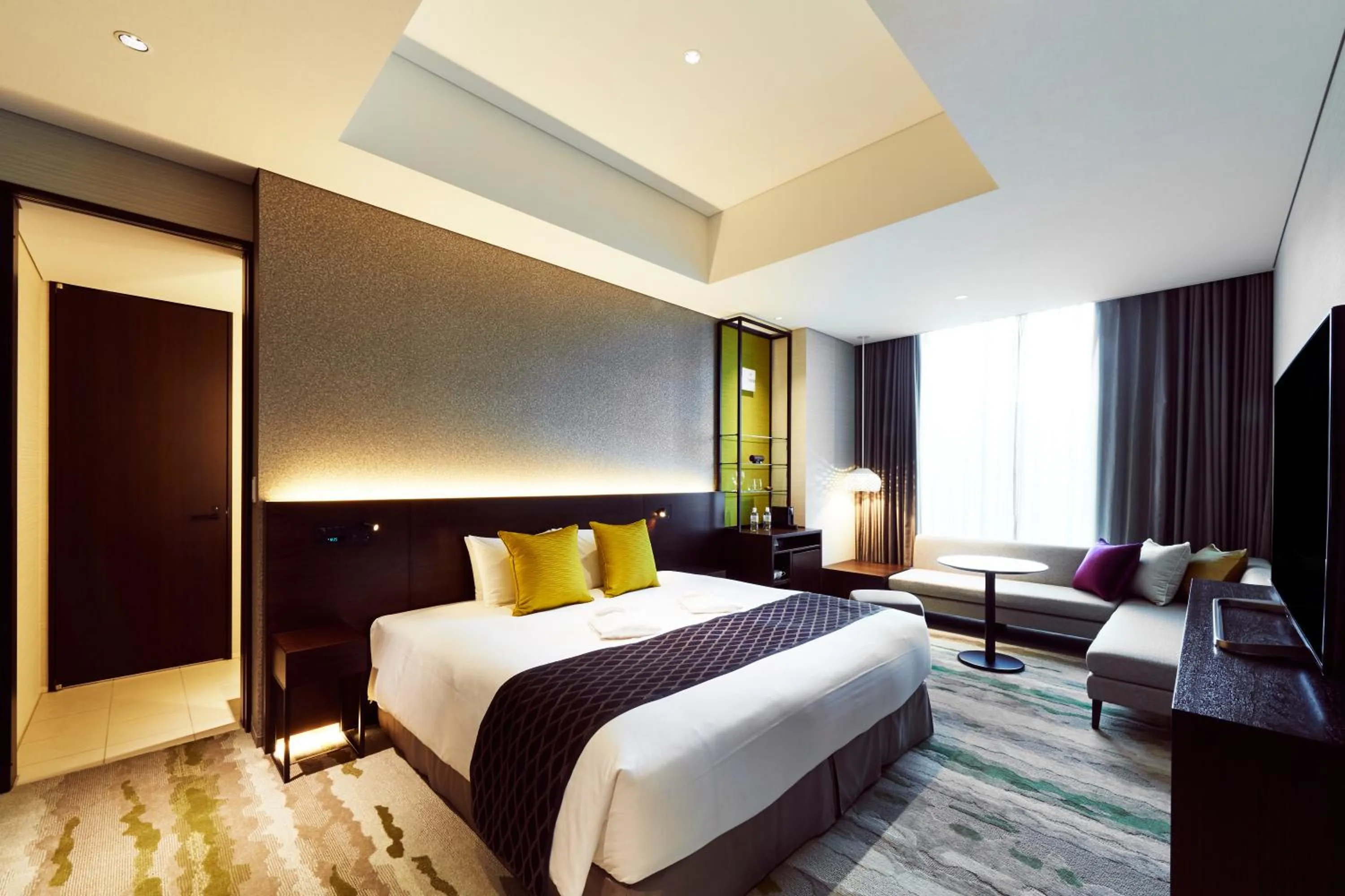 Bedroom, Bed in The Gate Hotel Tokyo by Hulic