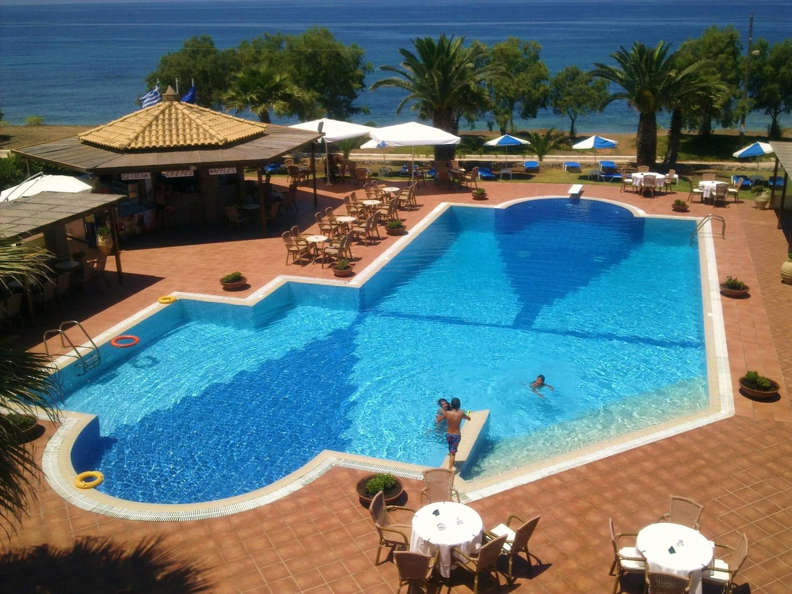 Swimming pool in Hotel Oasis