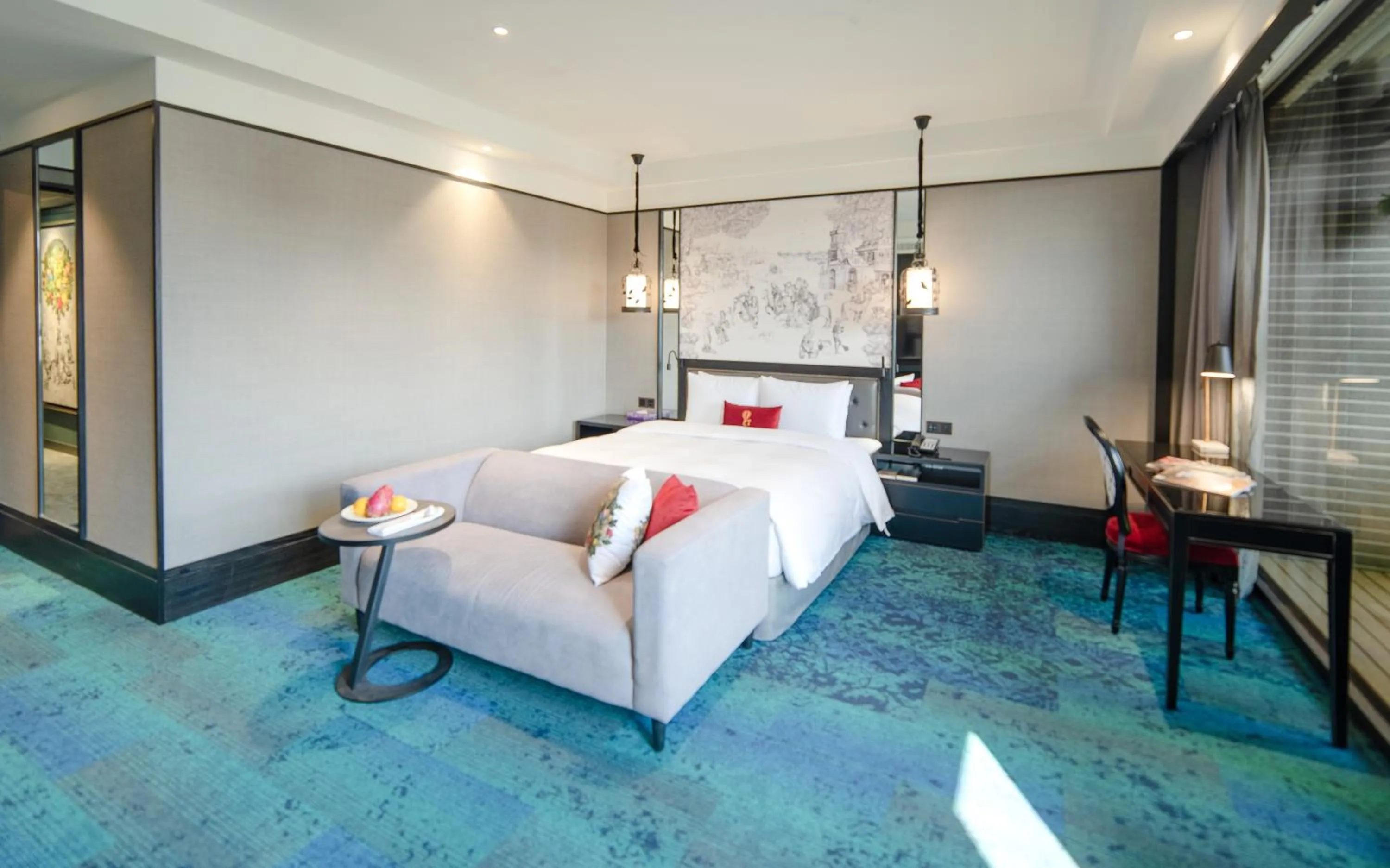 Bedroom, Bed in Just Palace Hotel