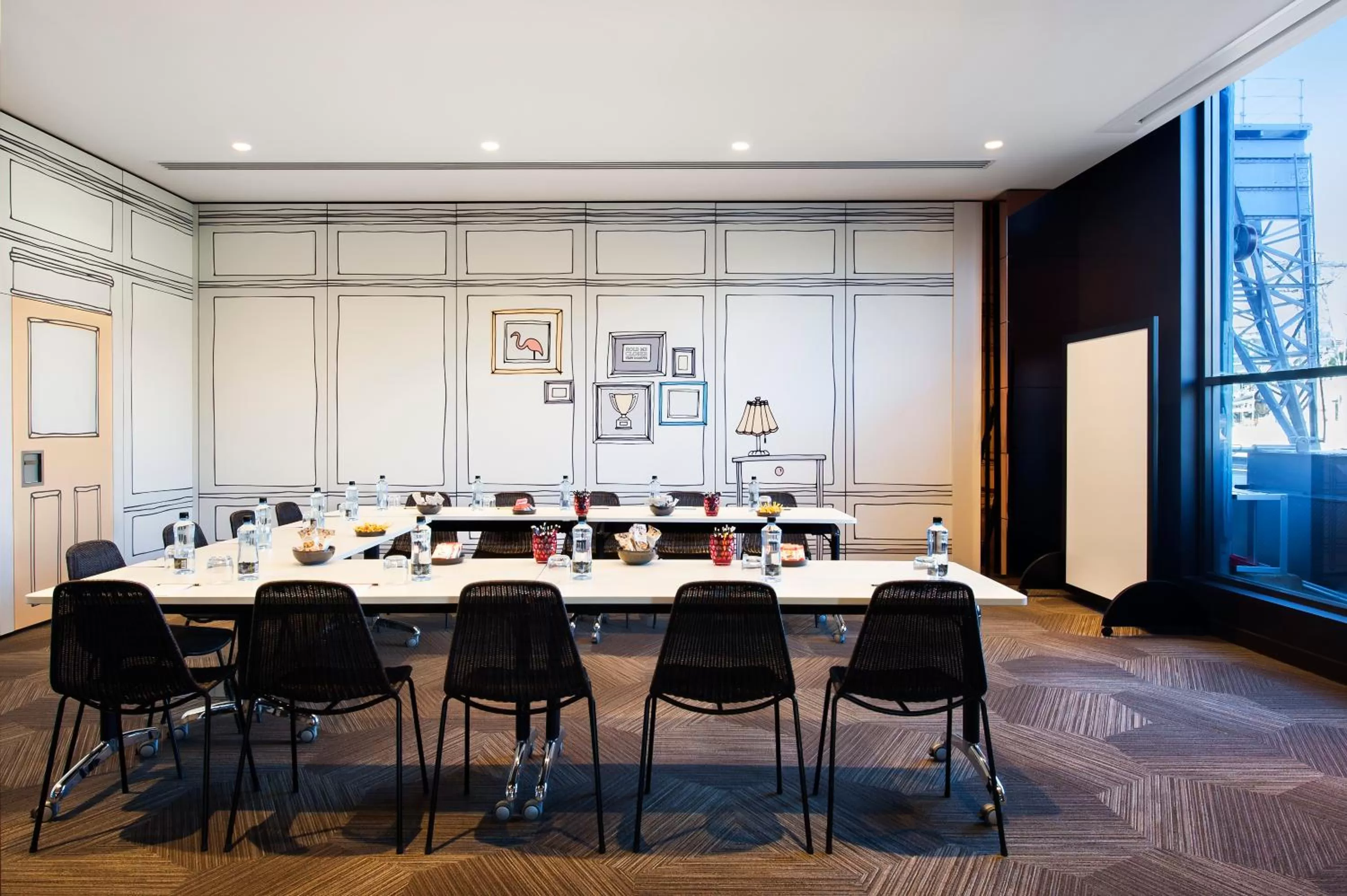 Meeting/conference room in Ovolo Sydney Woolloomooloo, a Wyndham Hotel