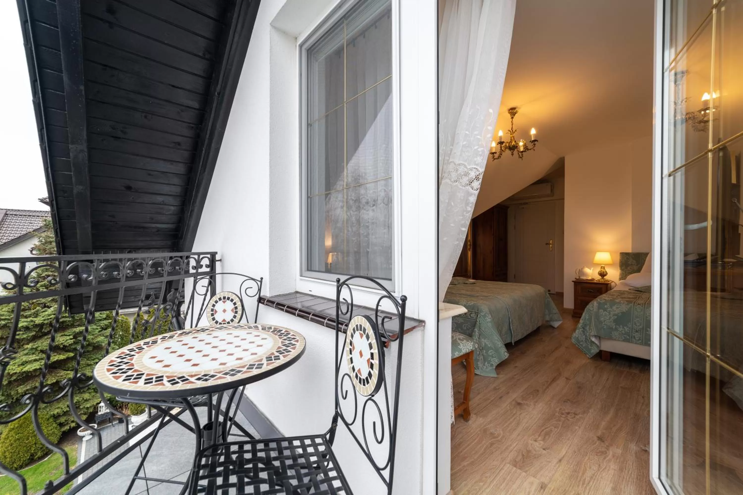 Balcony/Terrace in Pensjonat & Restauracja Admirał