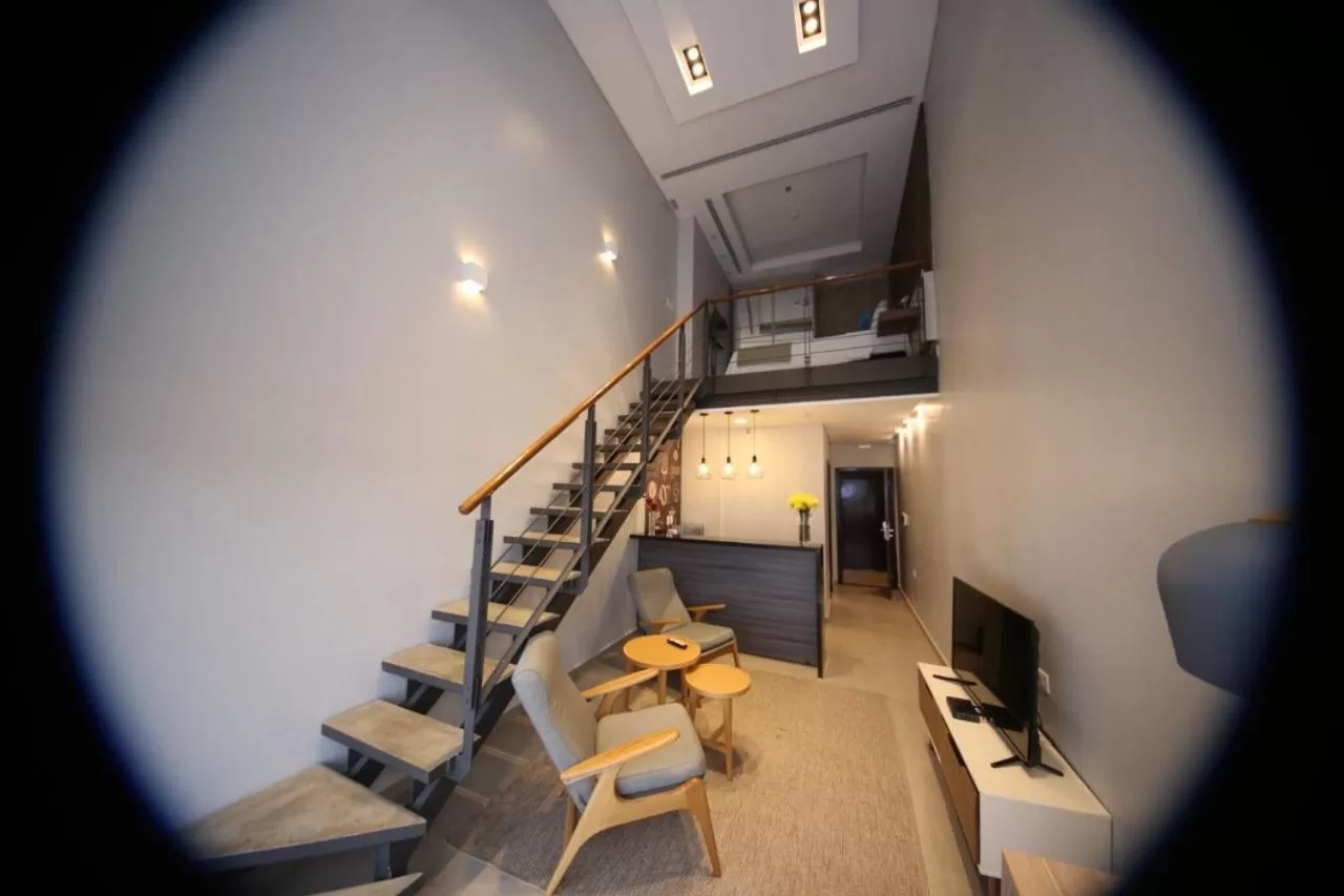 Seating Area in Hotel Le Pelican