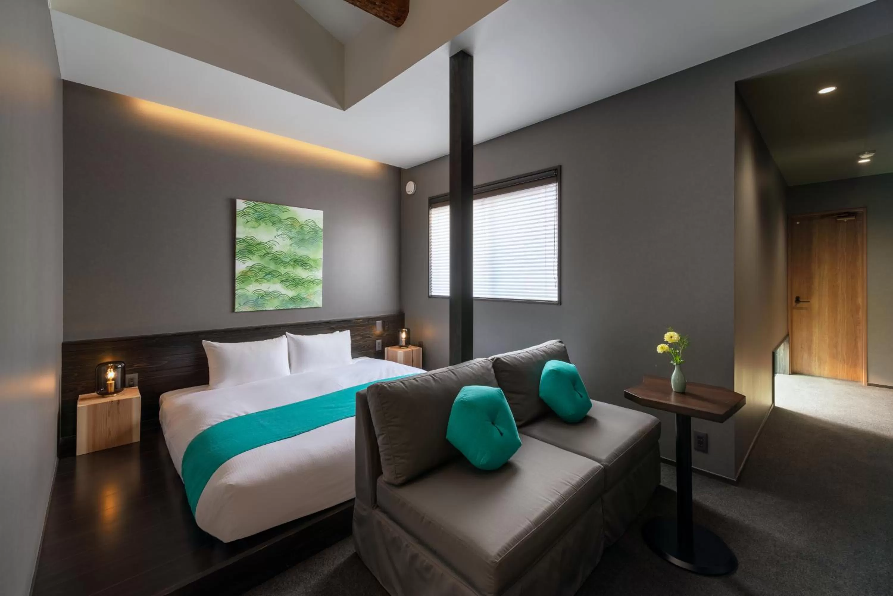 Bedroom, Bed in THE MACHIYA HOTEL TAKAYAMA