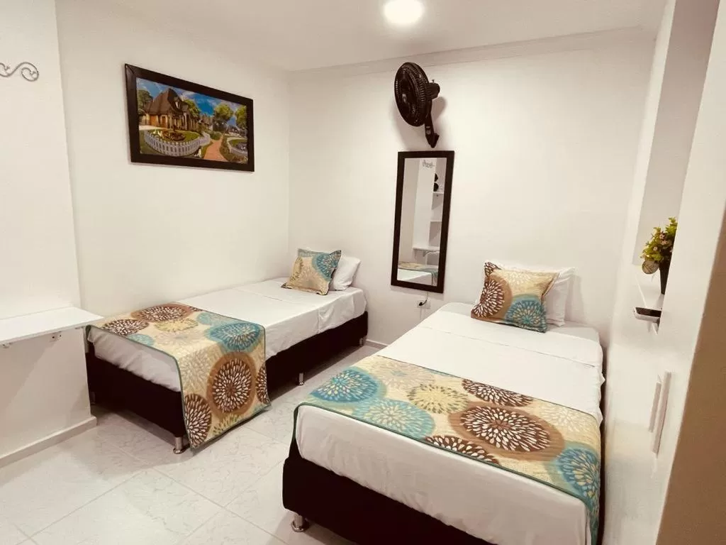 Bed in Hotel Eterna Primavera