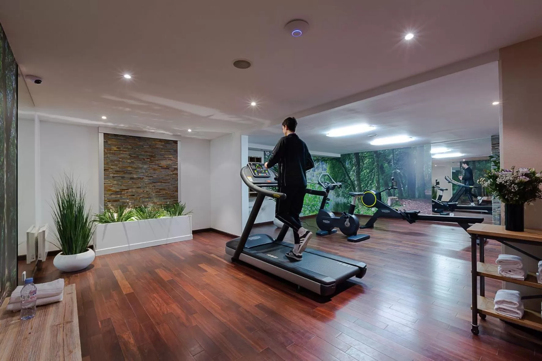 Fitness centre/facilities in Hotel de Berny