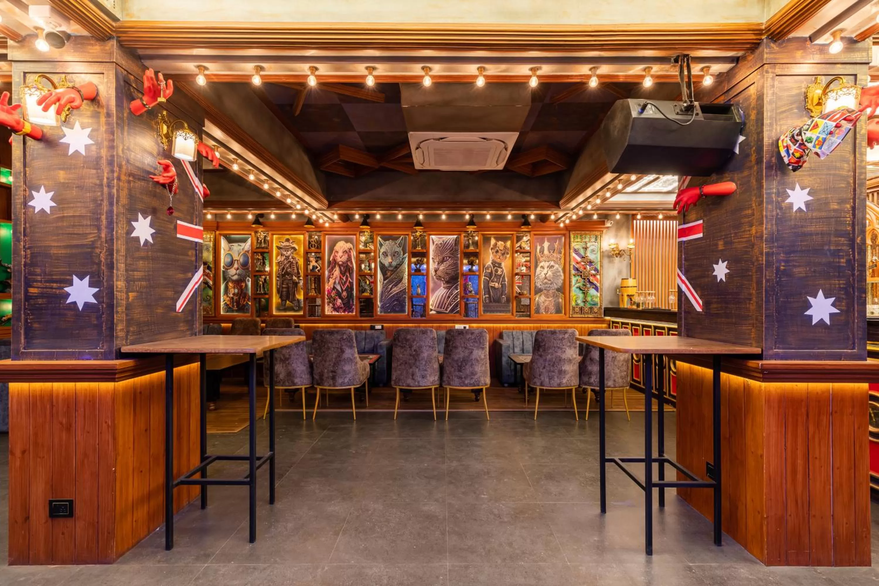 Lounge or bar in The Grand Shaurya