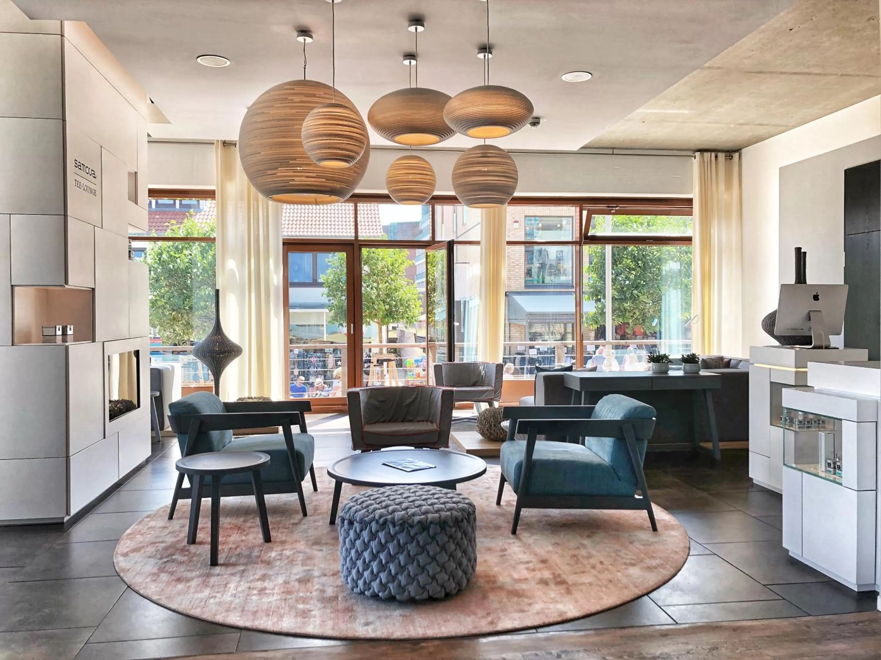 Lobby or reception in Strandgut Resort