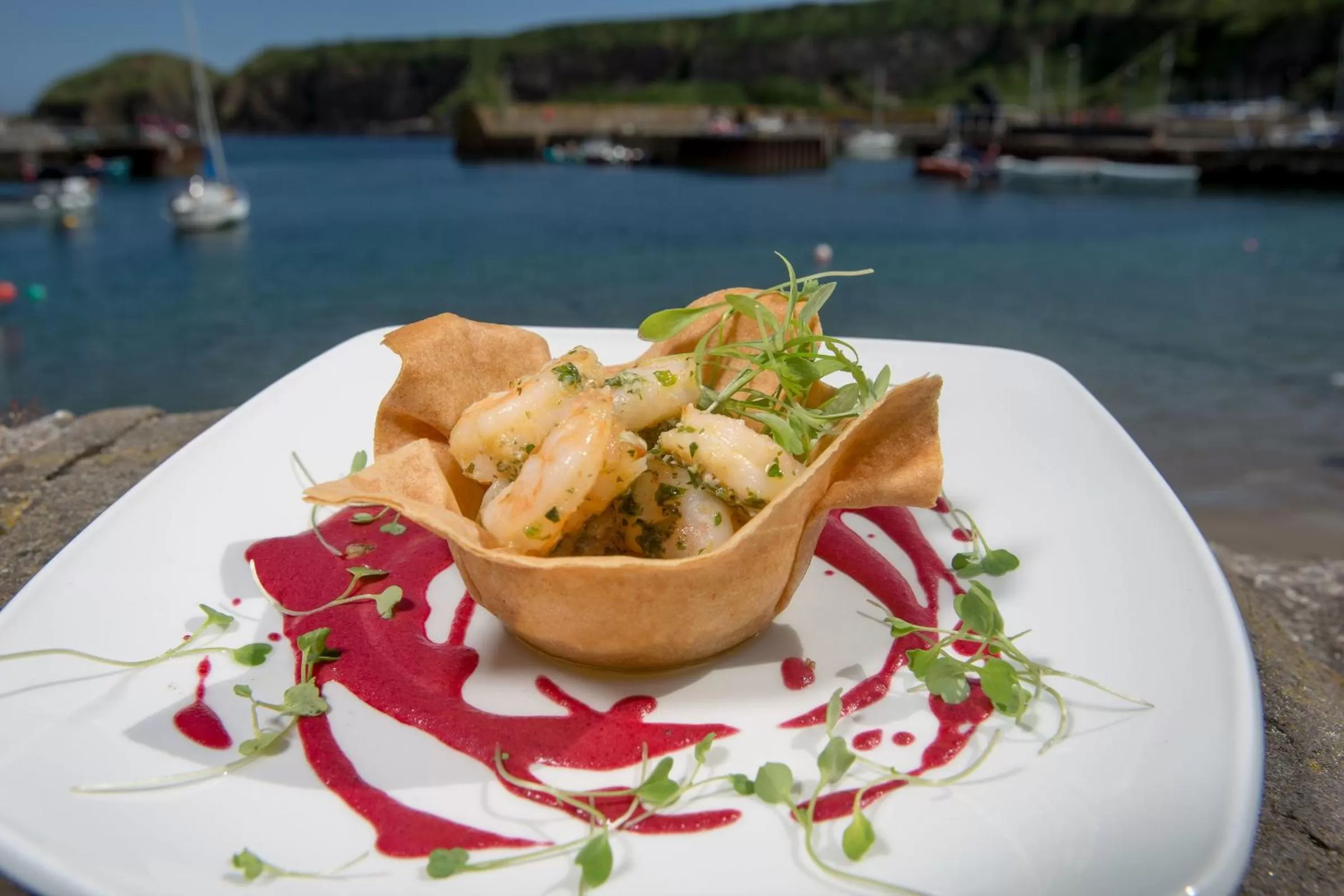Food close-up in The Ship Inn