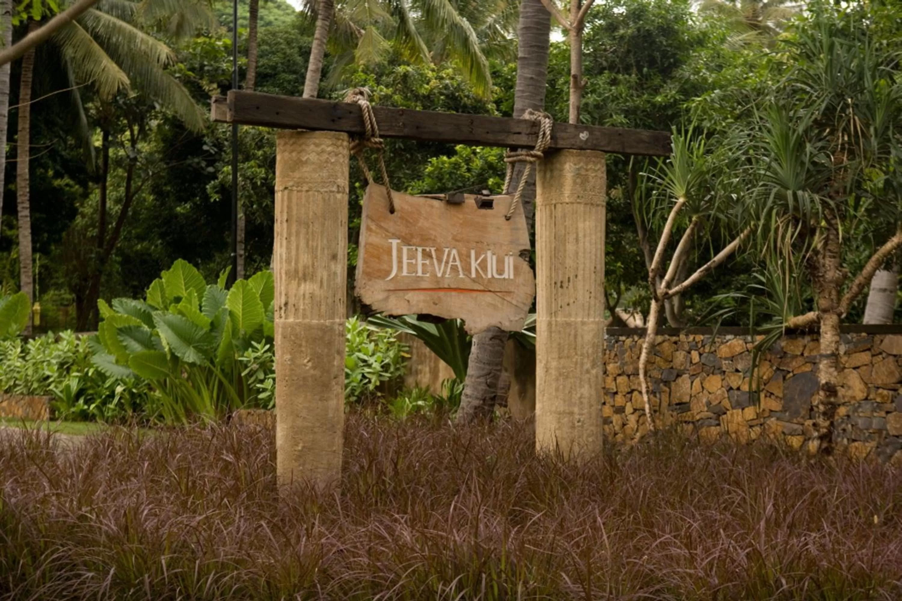 Decorative detail in Jeeva Klui Resort