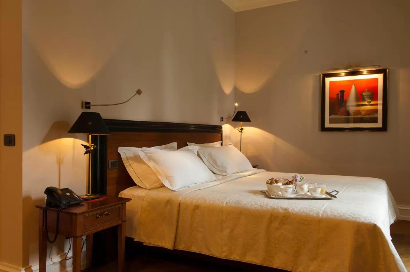 Bed in Villa Necchi alla Portalupa