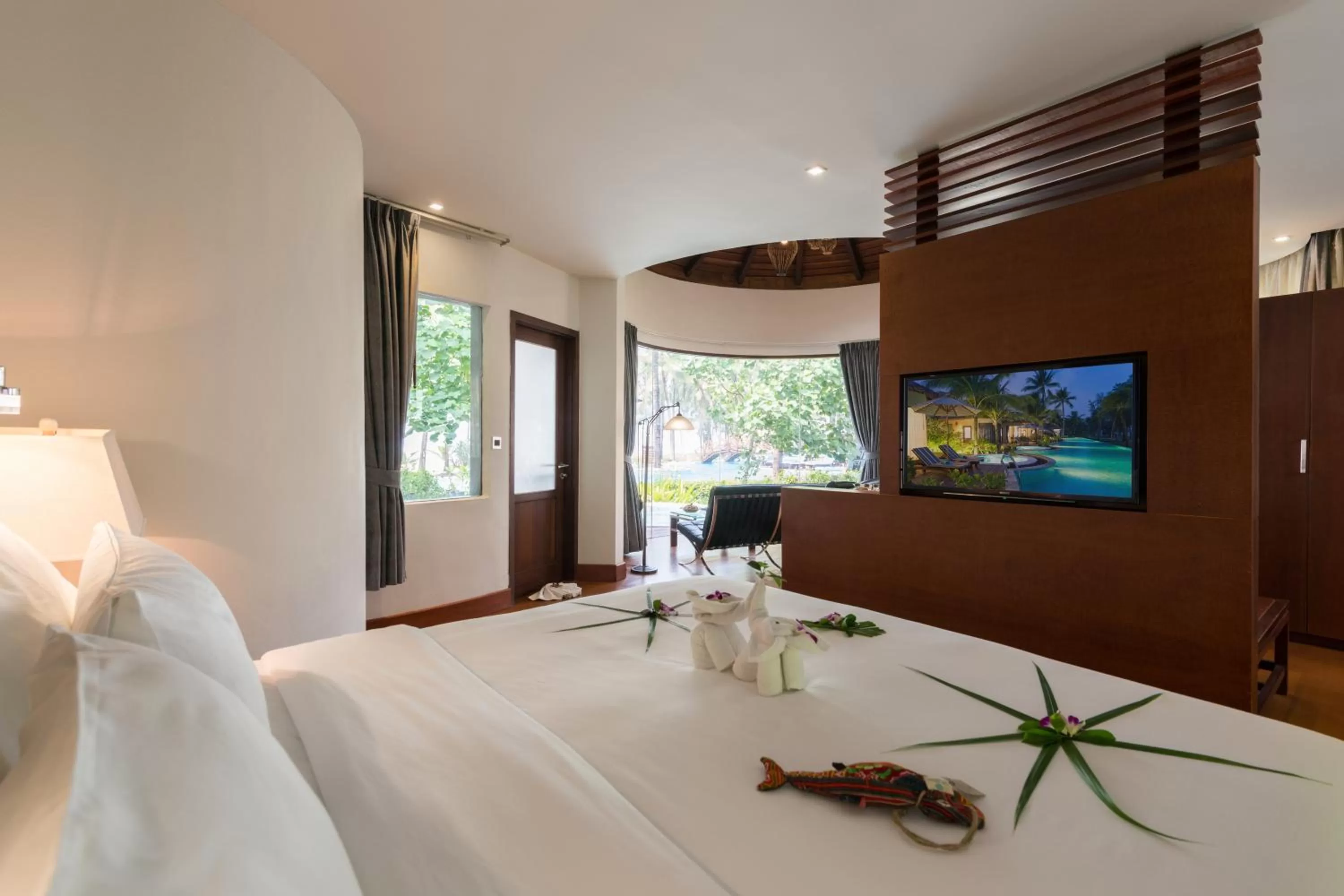 Bedroom in The Haven Khao Lak