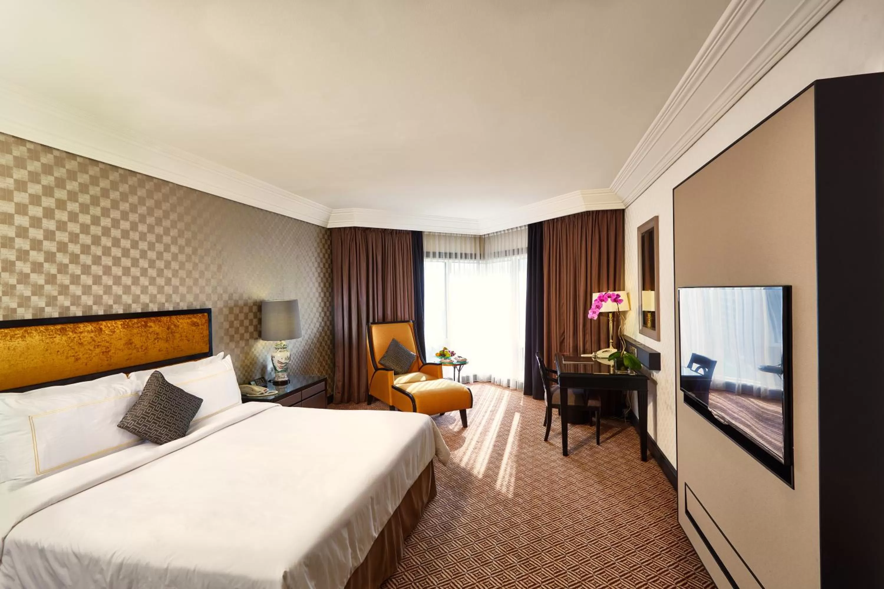 Photo of the whole room, Bed in Grand Millennium Kuala Lumpur