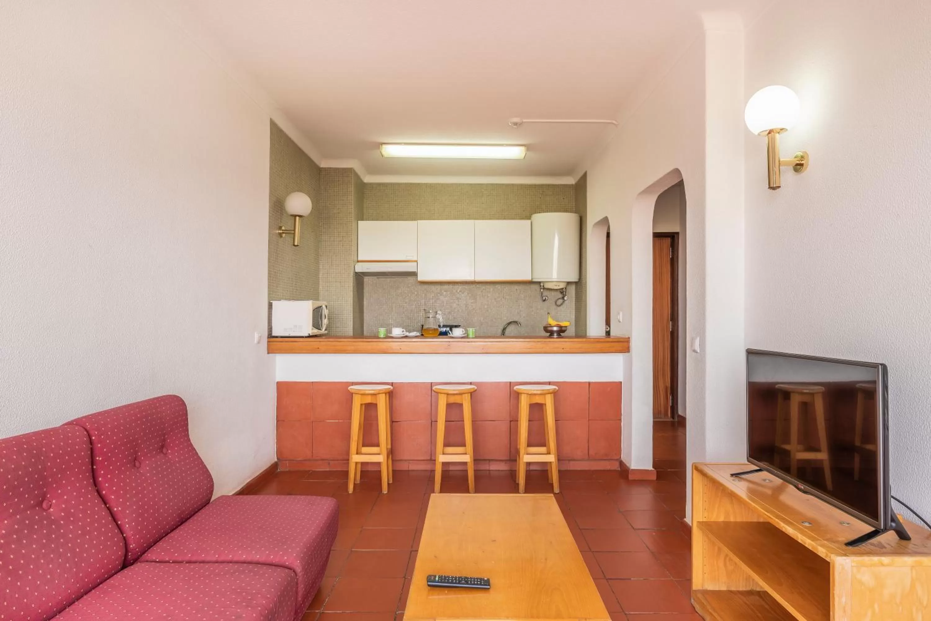 Kitchen or kitchenette in Aparthotel Navigator