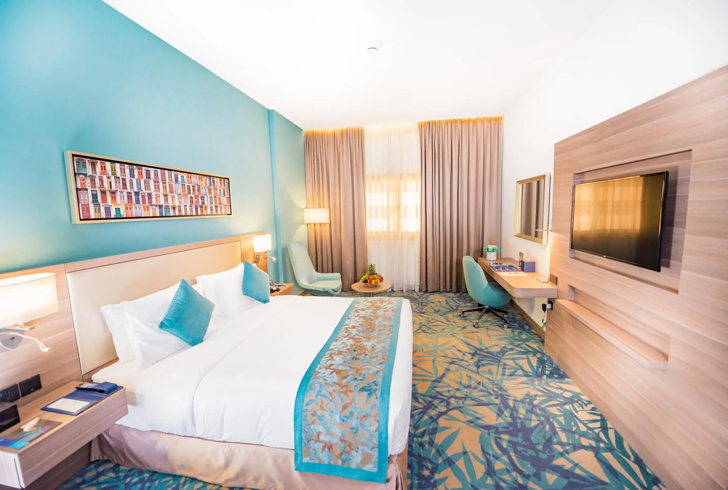 Deluxe King Non Smoking Room in MENA Plaza Hotel Albarsha At The Mall Deluxe King Non Smoking Room in MENA Plaza Hotel Albarsha At The Mall