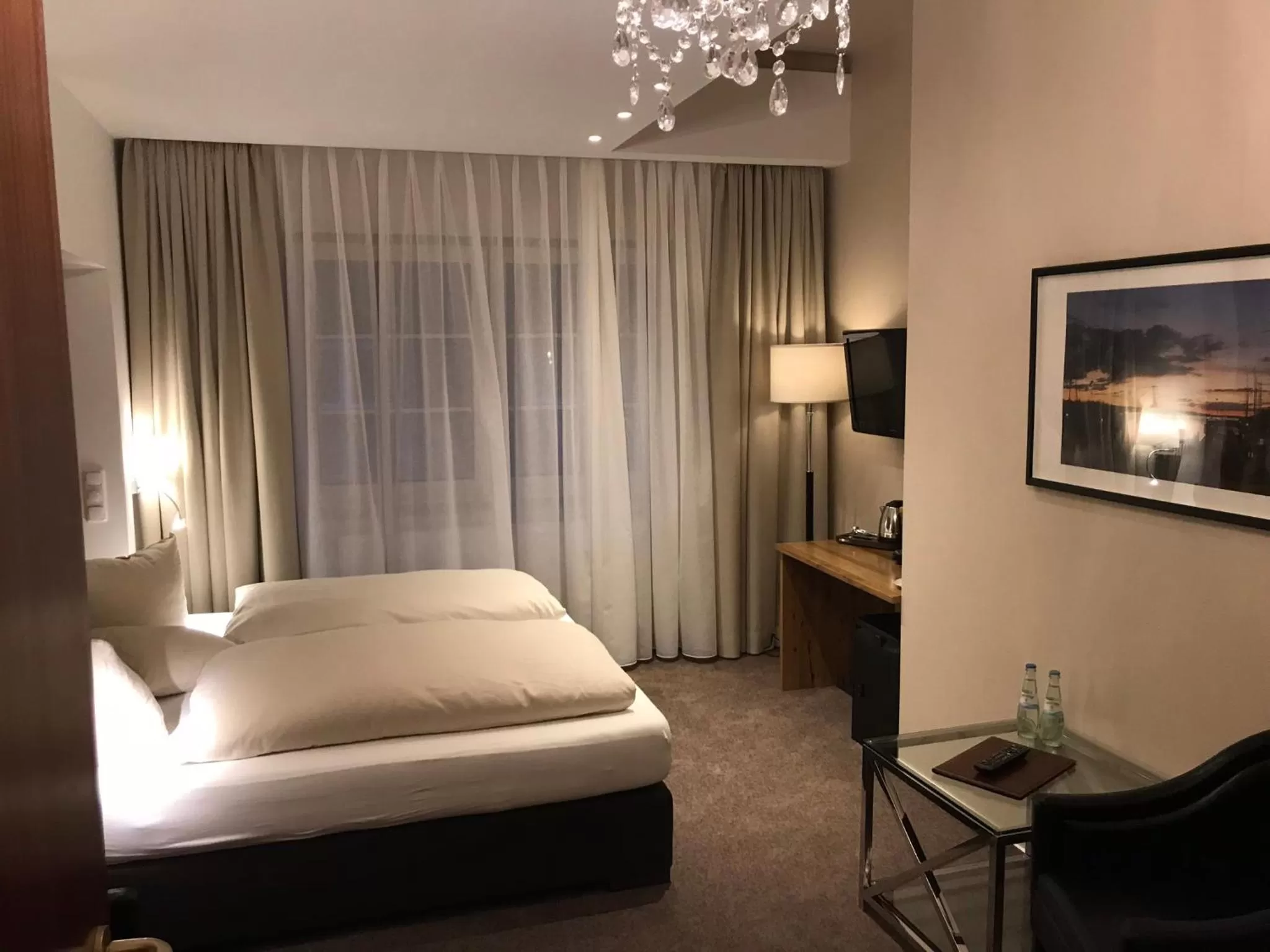 Bed in Petersen's Landhaus