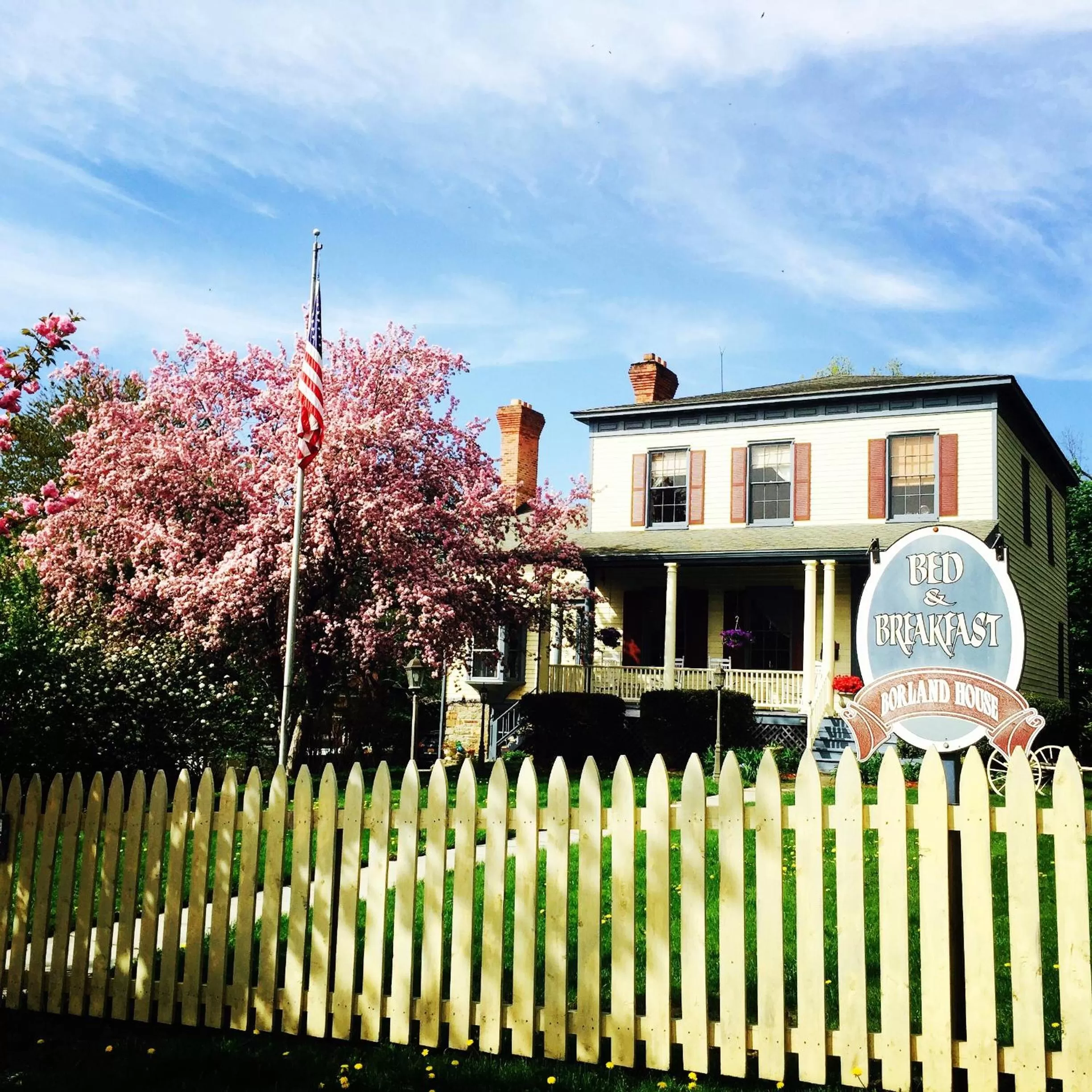 Facade/entrance in The Borland House Inn