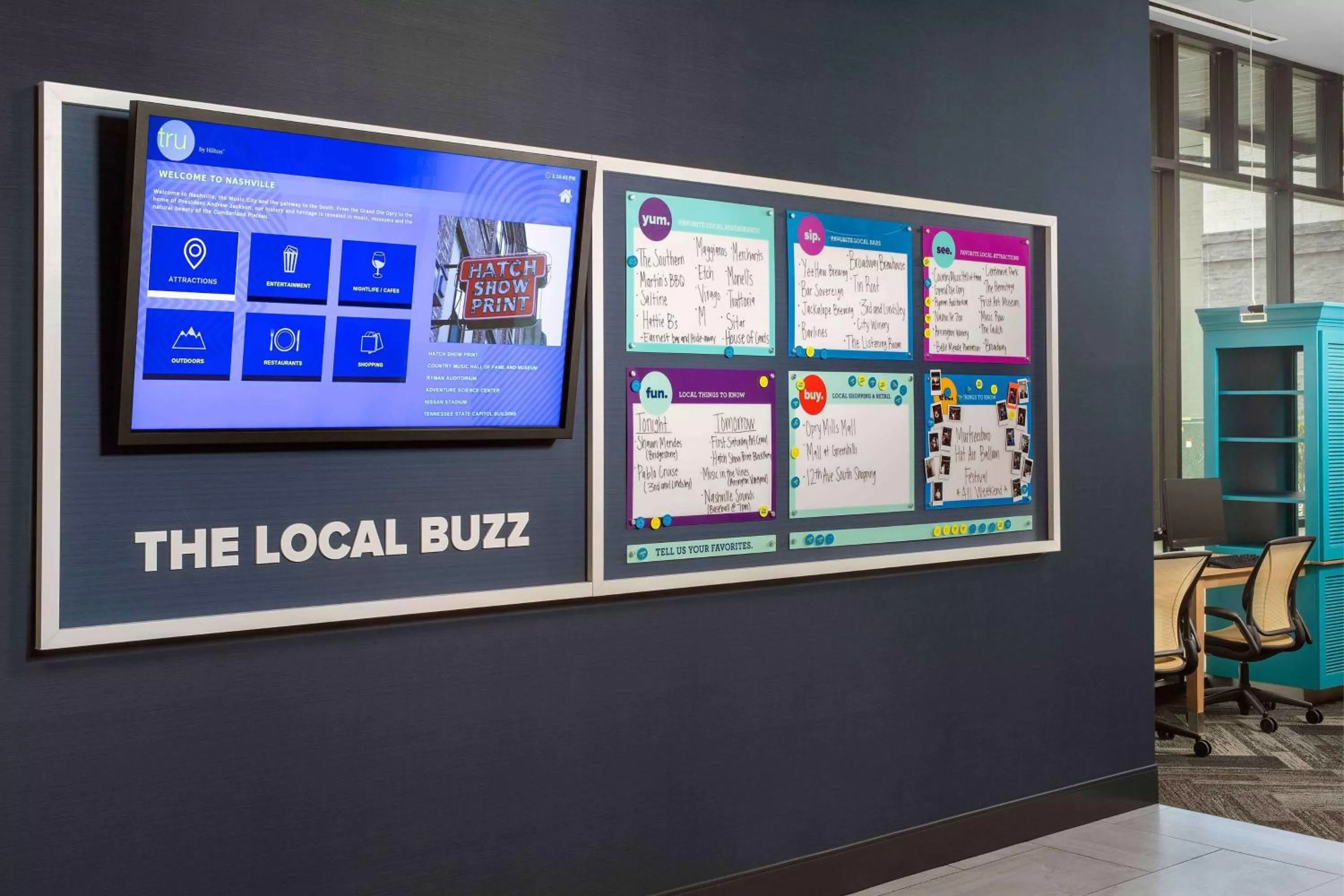 Lobby or reception in Tru By Hilton Nashville Downtown Convention Center