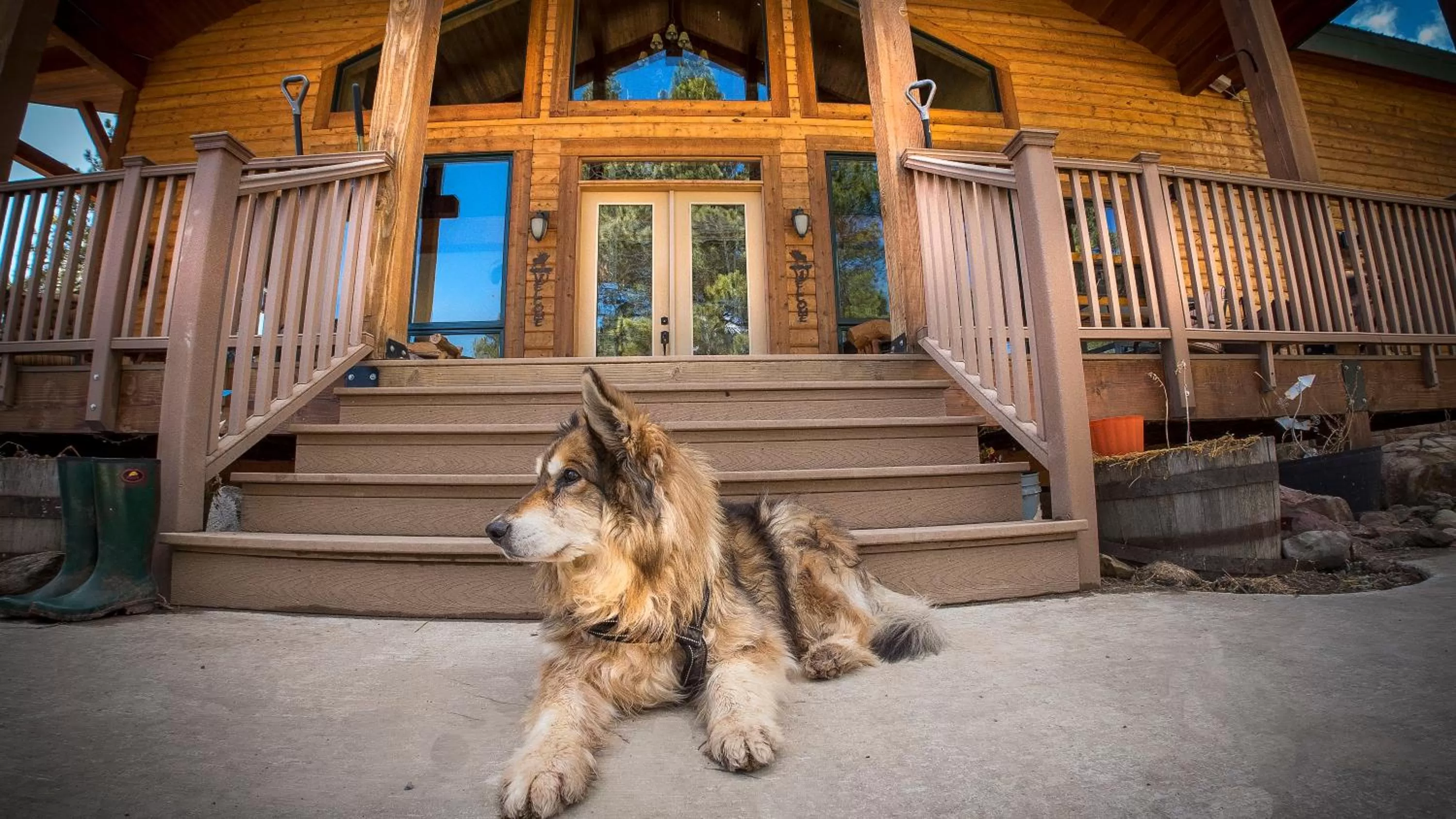 Facade/entrance in Elktrace Bed and Breakfast